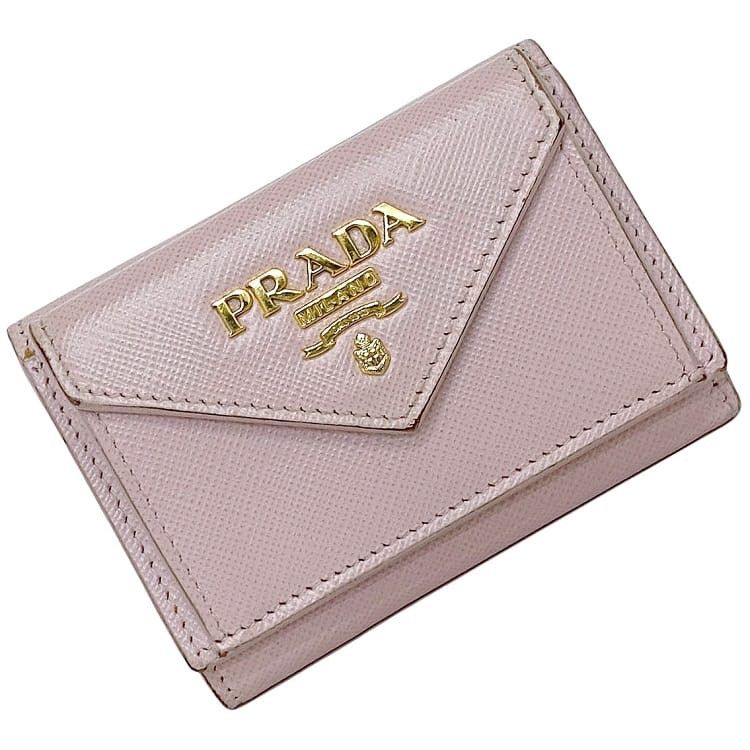 Prada PRADA Pink Leather Size ONE SIZE - 1 Thumbnail