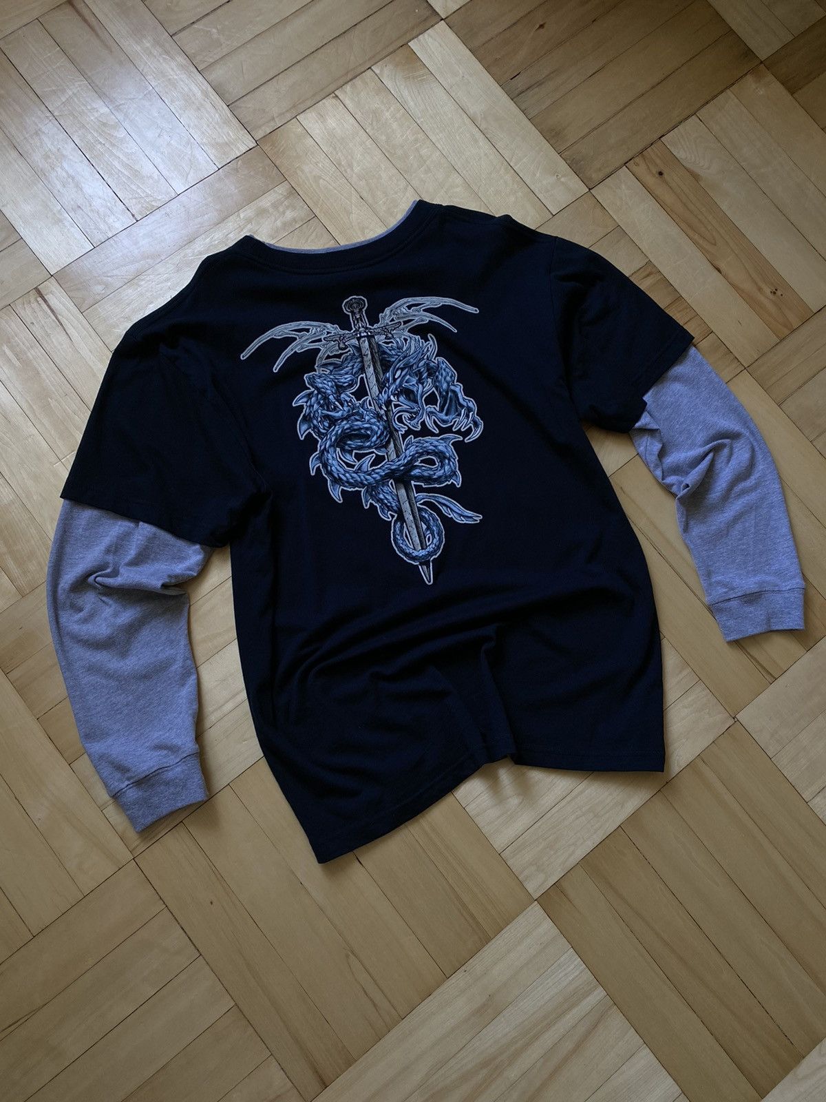 Affliction × Vintage Afflition Style Vintage Y2K Size US L / EU 52-54 / 3 - 7 Thumbnail