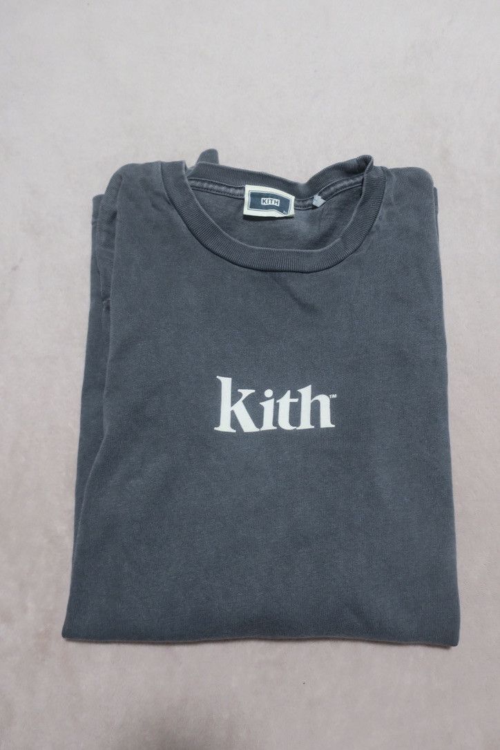 Kith Felt Logo Long Sleeve T-Shirt Size US XS / EU 42 / 0 - 1 Thumbnail