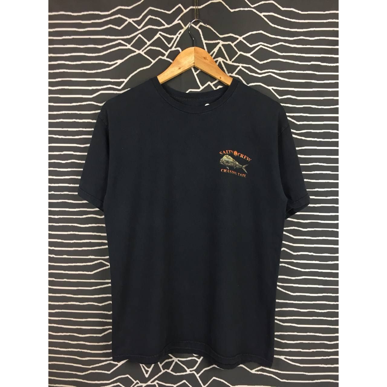 Vintage Salty Crew Authentic Maritime Culture Chasing Tail Tee Size US M / EU 48-50 / 2 - 6 Thumbnail