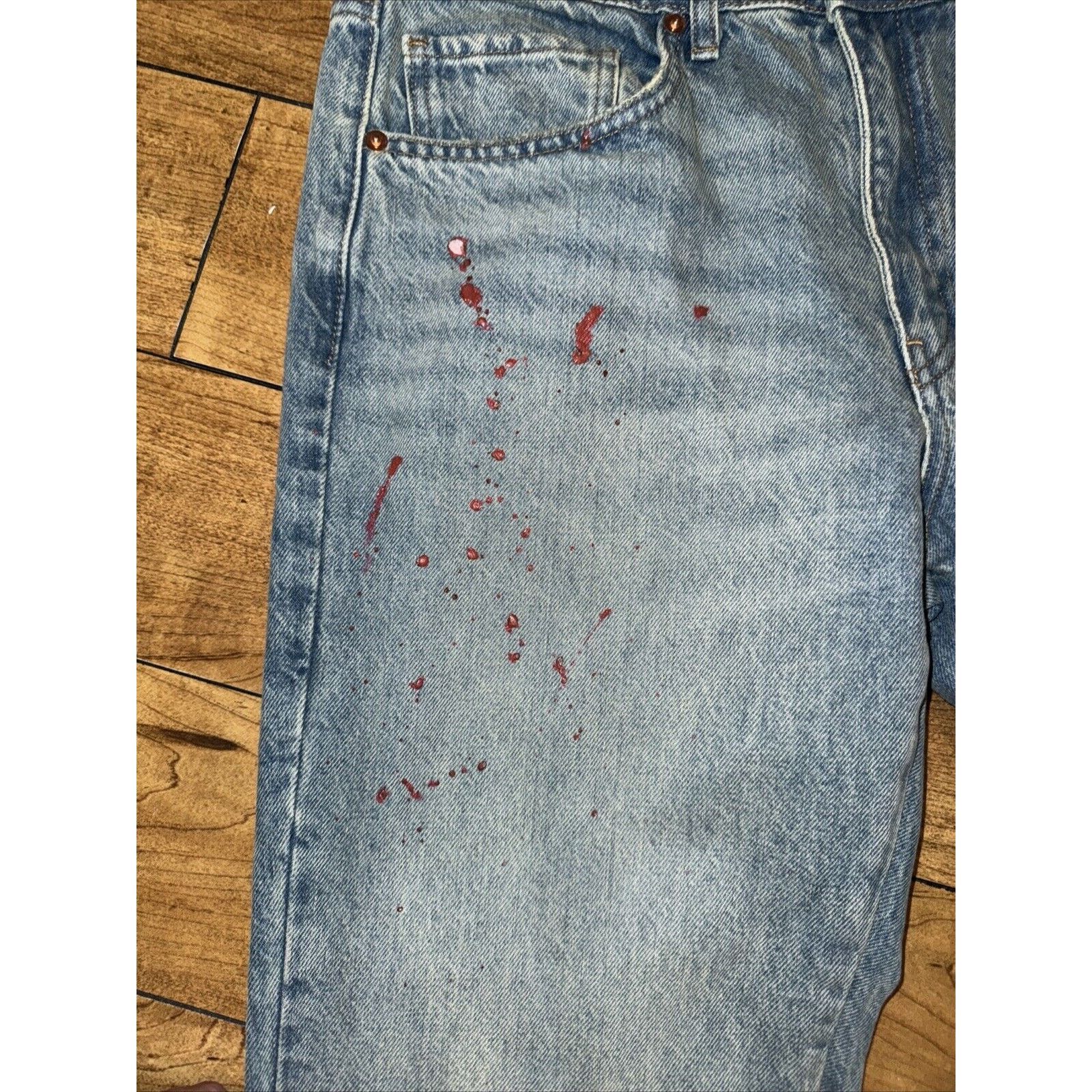 Japanese Brand × Reputation Studios Reputation Studios Blue Denim Jeans Medium 32x33 Size US 32 / EU 48 - 7 Thumbnail