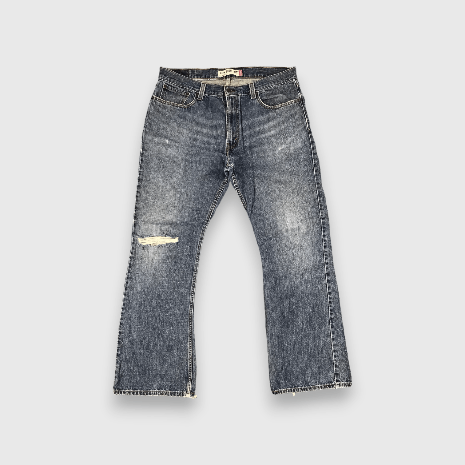 Levi's Flared Denim Vintage Levis 557 Distressed Jeans-J1013 Size US 39 - 1 Thumbnail