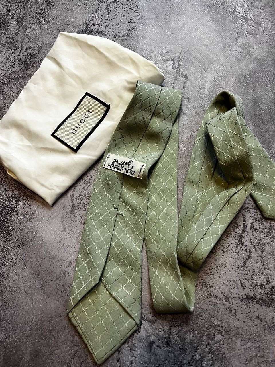 Hermes Hermes Tie Size ONE SIZE - 5 Thumbnail