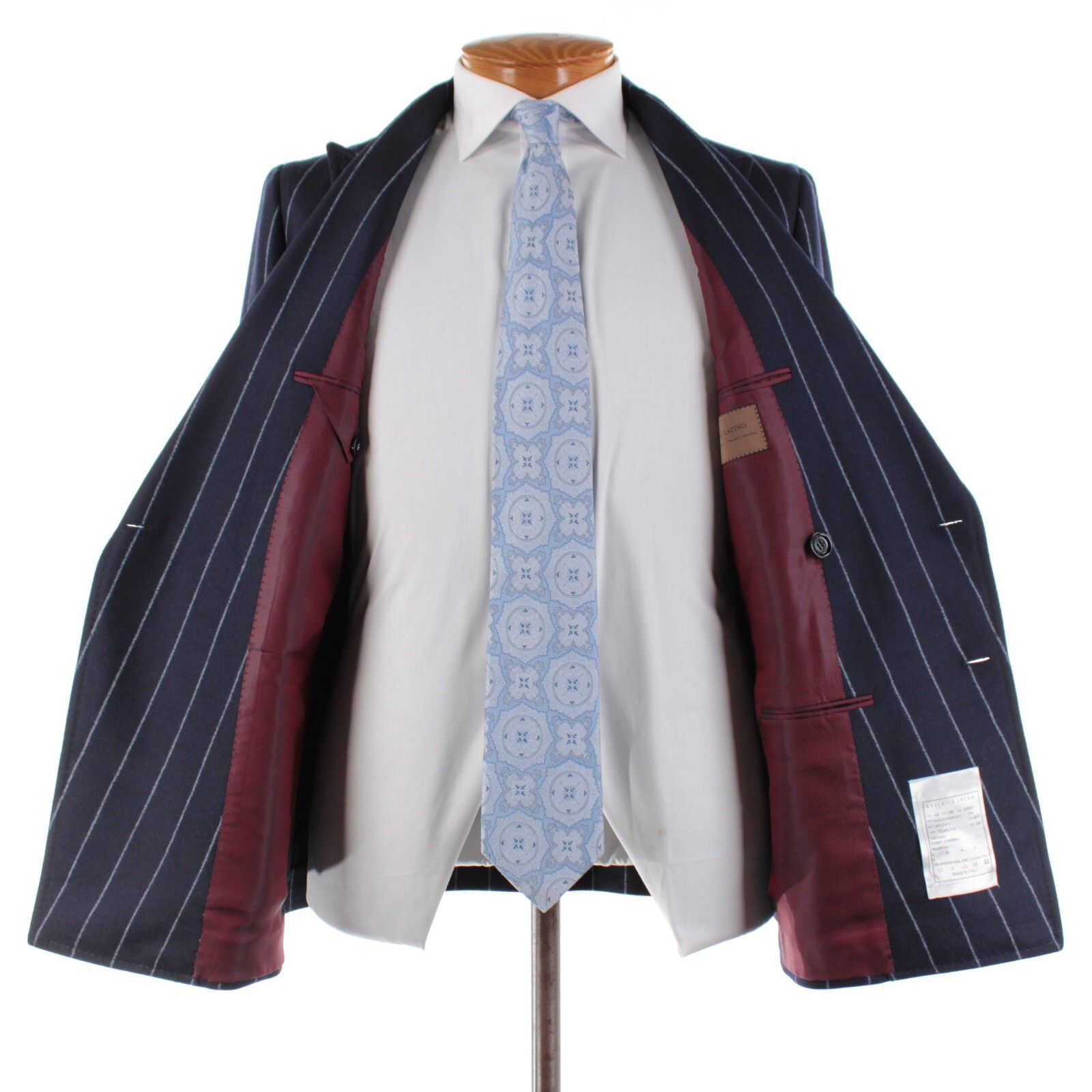 Other Stile Latino Suit Size US 38 Regular in Blue Size 38R - 7 Thumbnail
