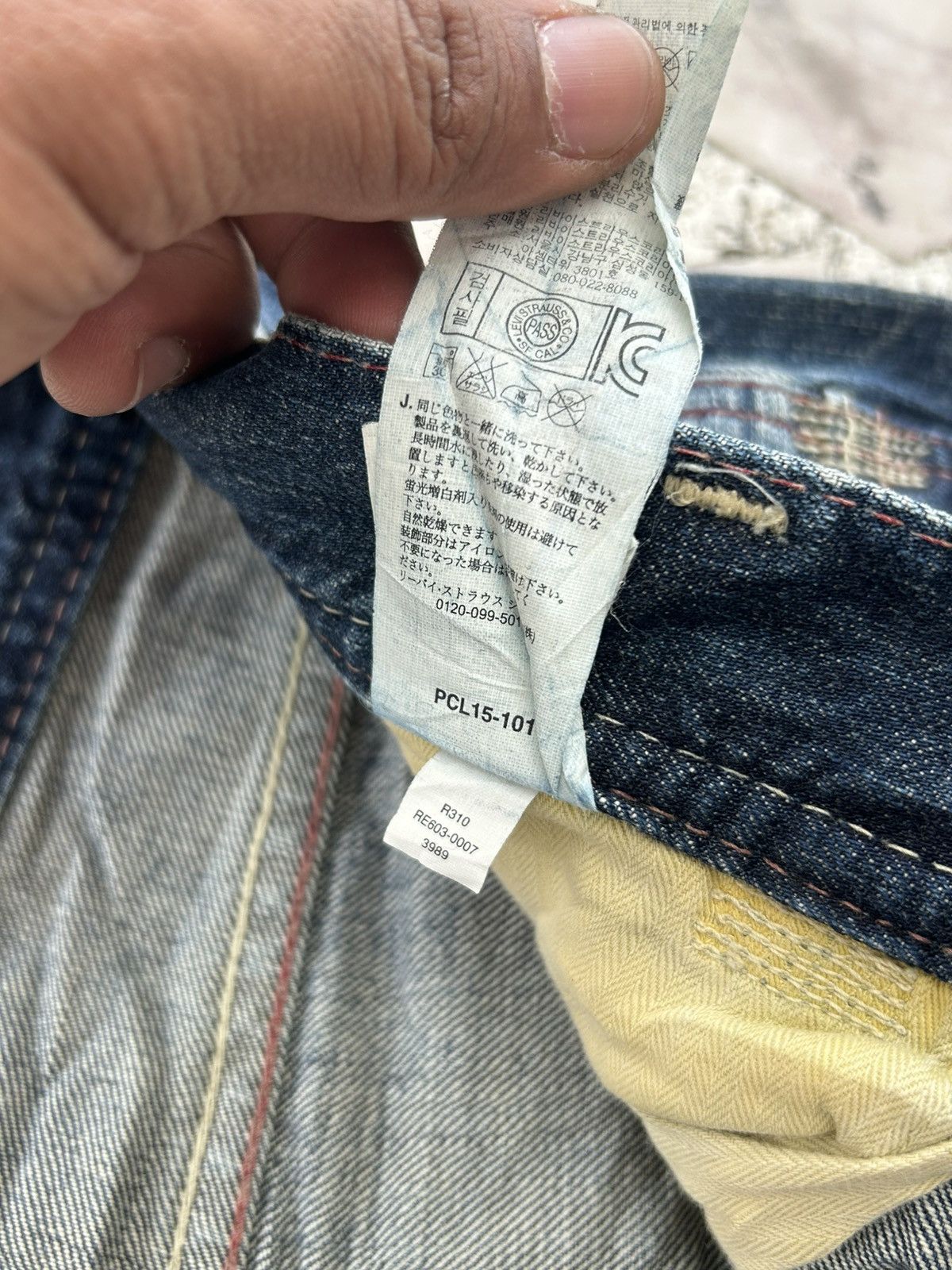 Levi's Levis Vintage Blush Ripped Denim Size 27" / US 4 / IT 40 - 11 Thumbnail