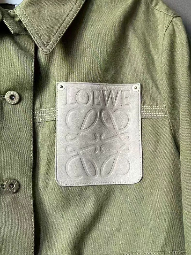 Loewe LOEWE Peep-toe coat Size XXS / US 00 / IT 34 - 3 Thumbnail