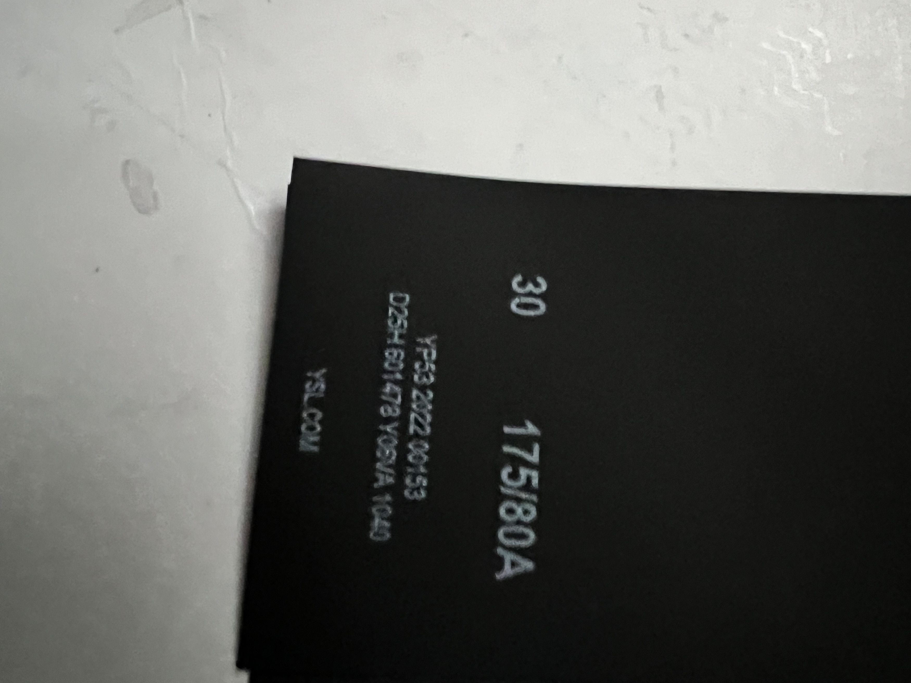 Saint Laurent Paris BNWT Slim Pants With Shiny Effect Size US 30 / EU 46 - 16 Thumbnail