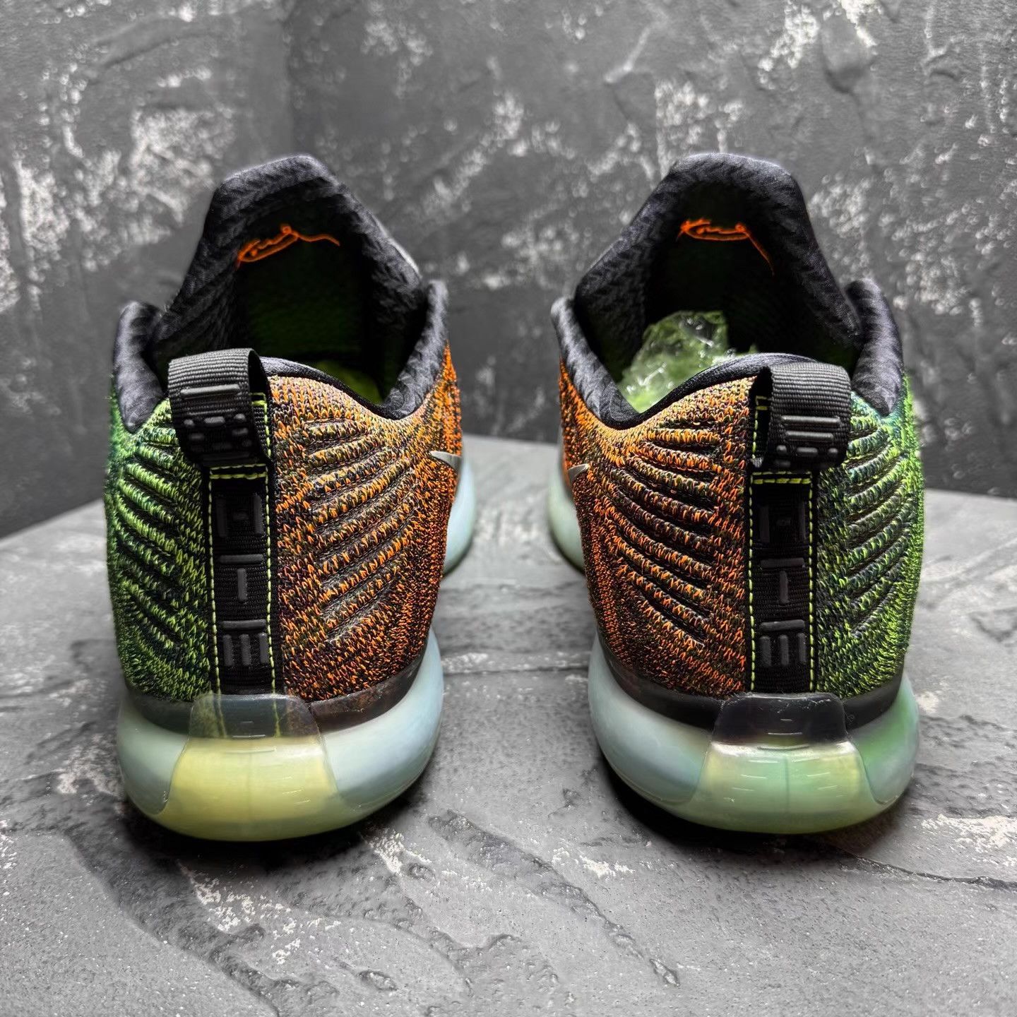 Nike Nike Kobe 10 HTM Initial Release Racing Orange & Green Q10 Size US 13 / EU 46 - 7 Thumbnail