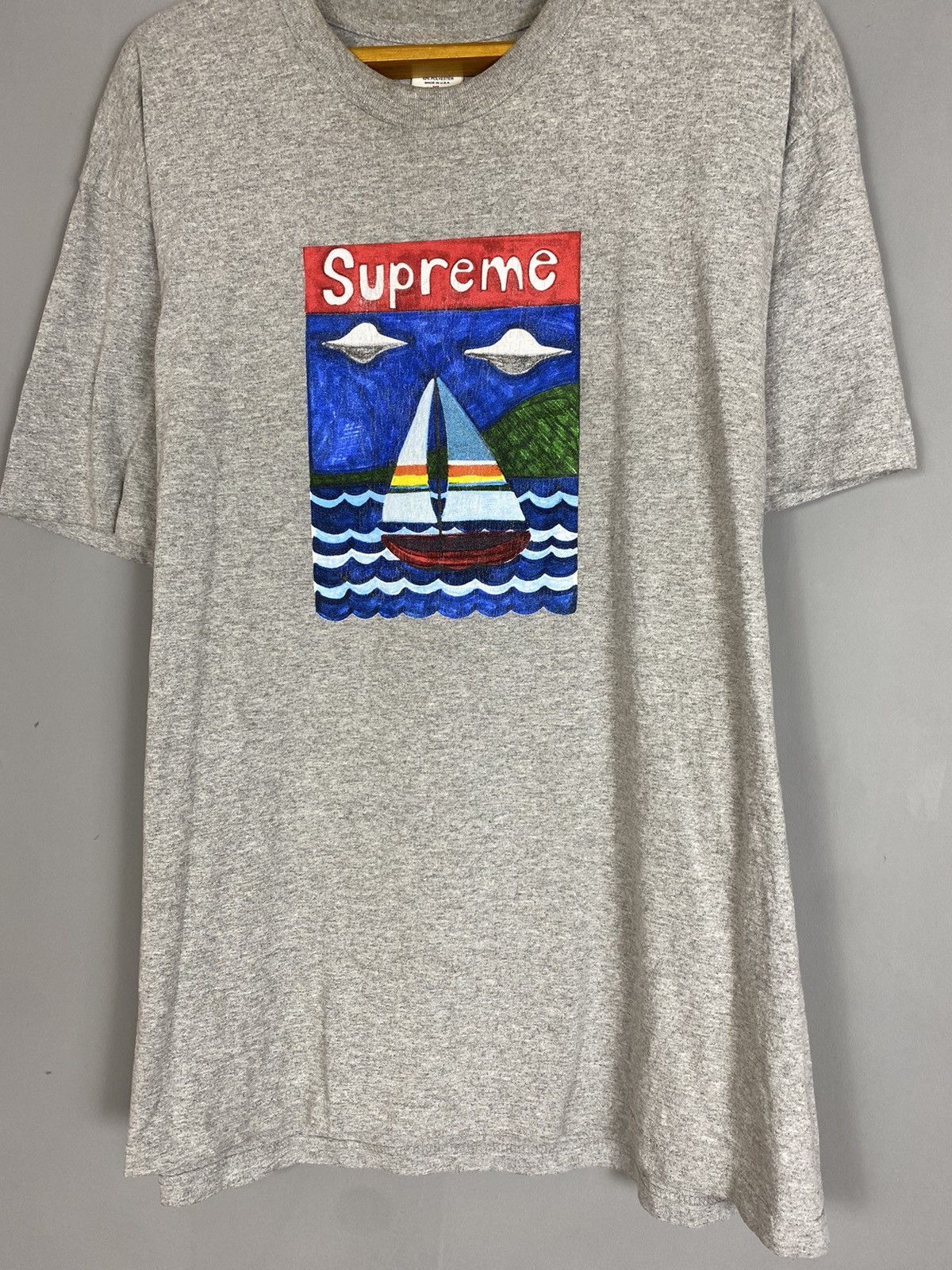 Supreme Vintage supreme big Logo tee T-shirt Size US XXL / EU 58 / 5 - 3 Thumbnail