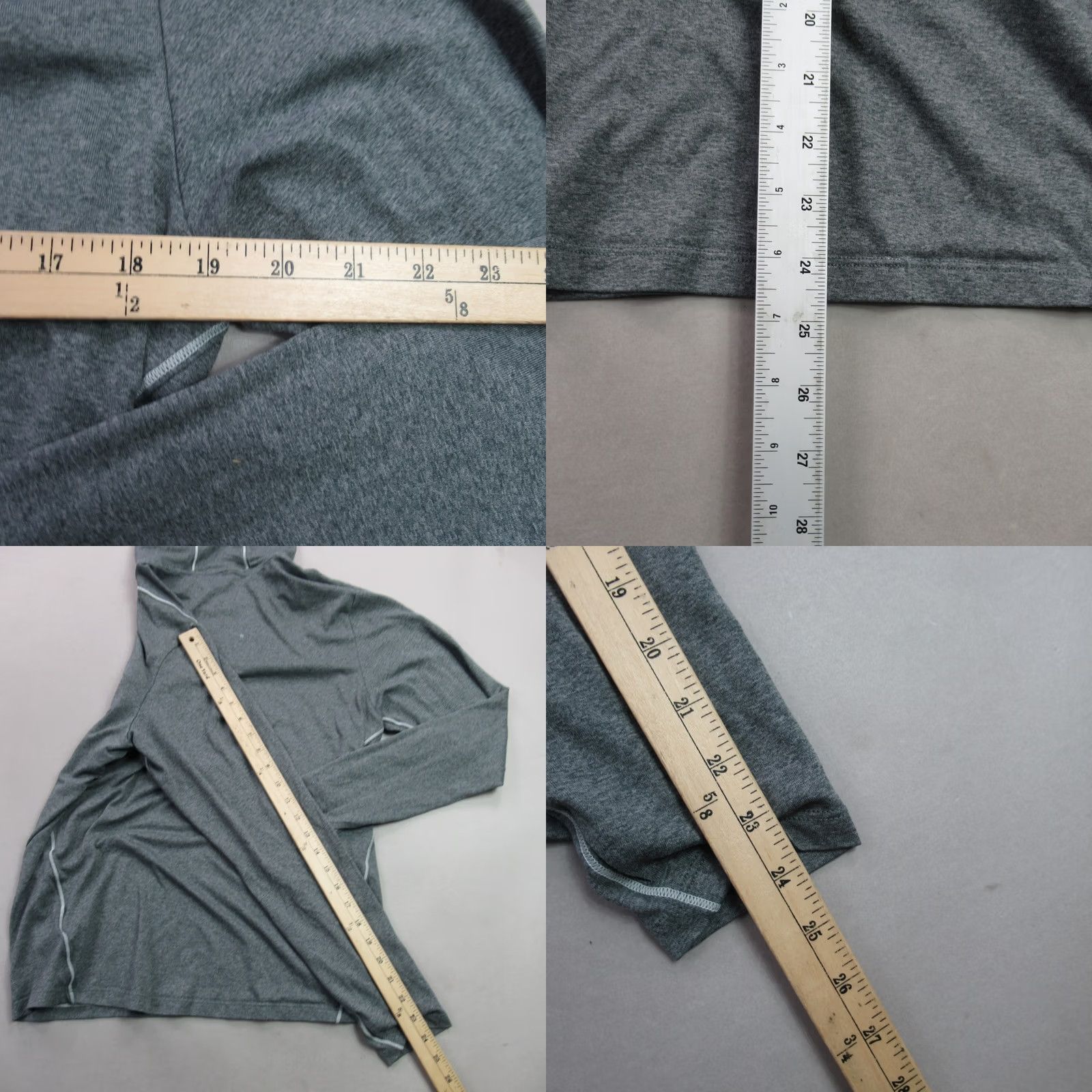 The North Face The North Face Hoodie Mens M Long Sleeve Hooded Pullover Gray/Navy Blue Casual Pullover Hoodie Men’s Regular Fit All Seasons Pockets Logo Size US M / EU 48-50 / 2 - 8 Thumbnail