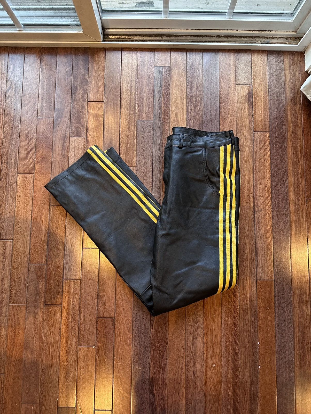 Vale Vale Kill Bill Moto Pants - black - Faux Leather - size 34 Size US 34 / EU 50 - 2 Thumbnail