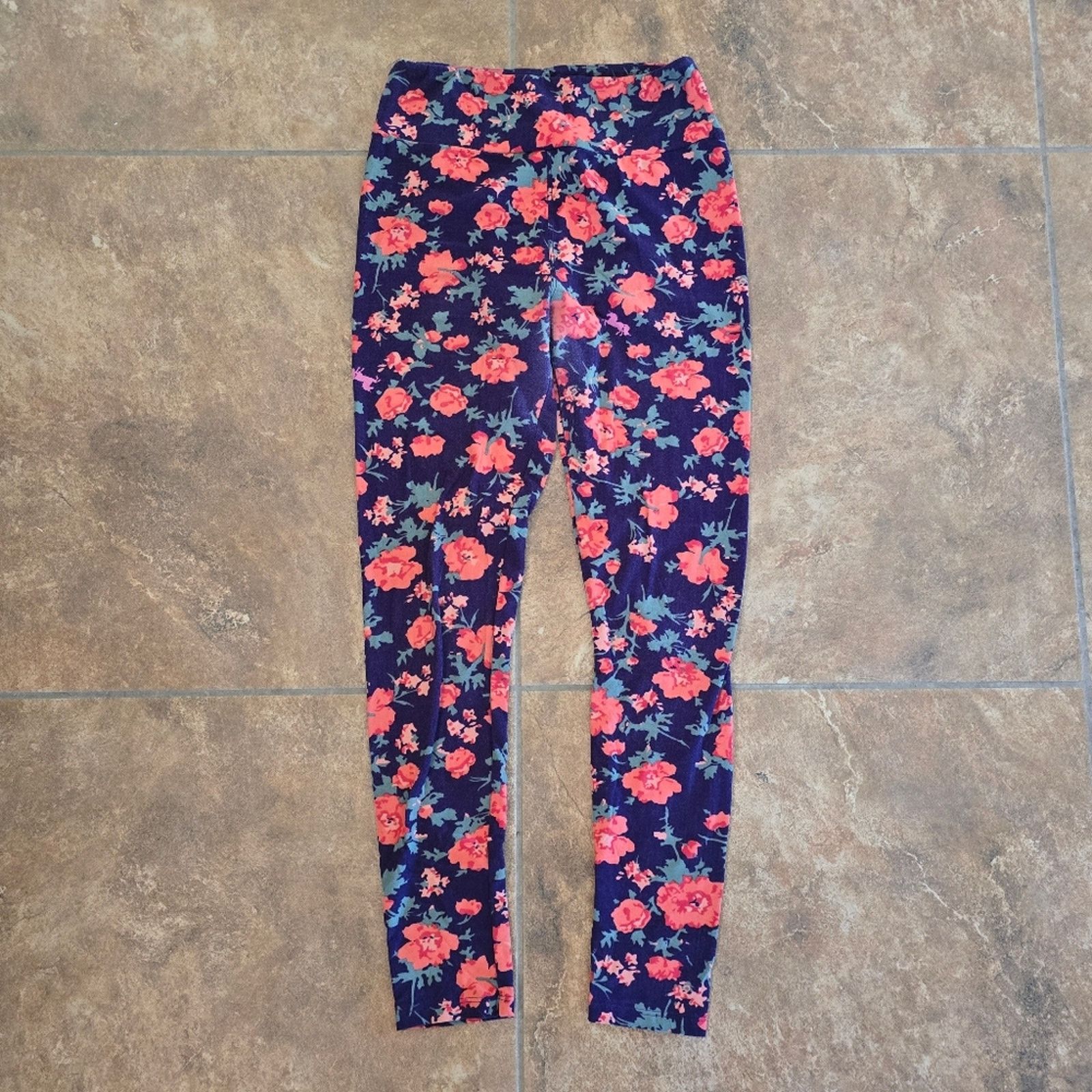 Other Multicolored Floral | LULAROE | High Waisted Legging Size 30" / US 8 / IT 44 - 1 Thumbnail