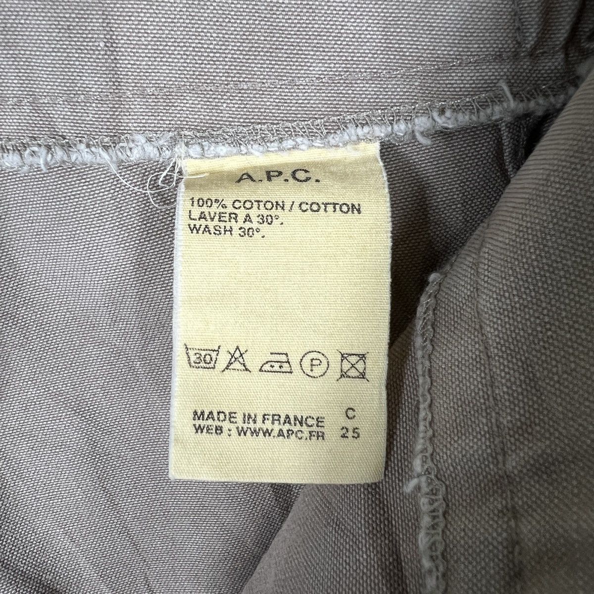 A.P.C. 🔥 APC CARGO TROUSER PANT MADE IN FRANCE Size US 30 / EU 46 - 13 Thumbnail