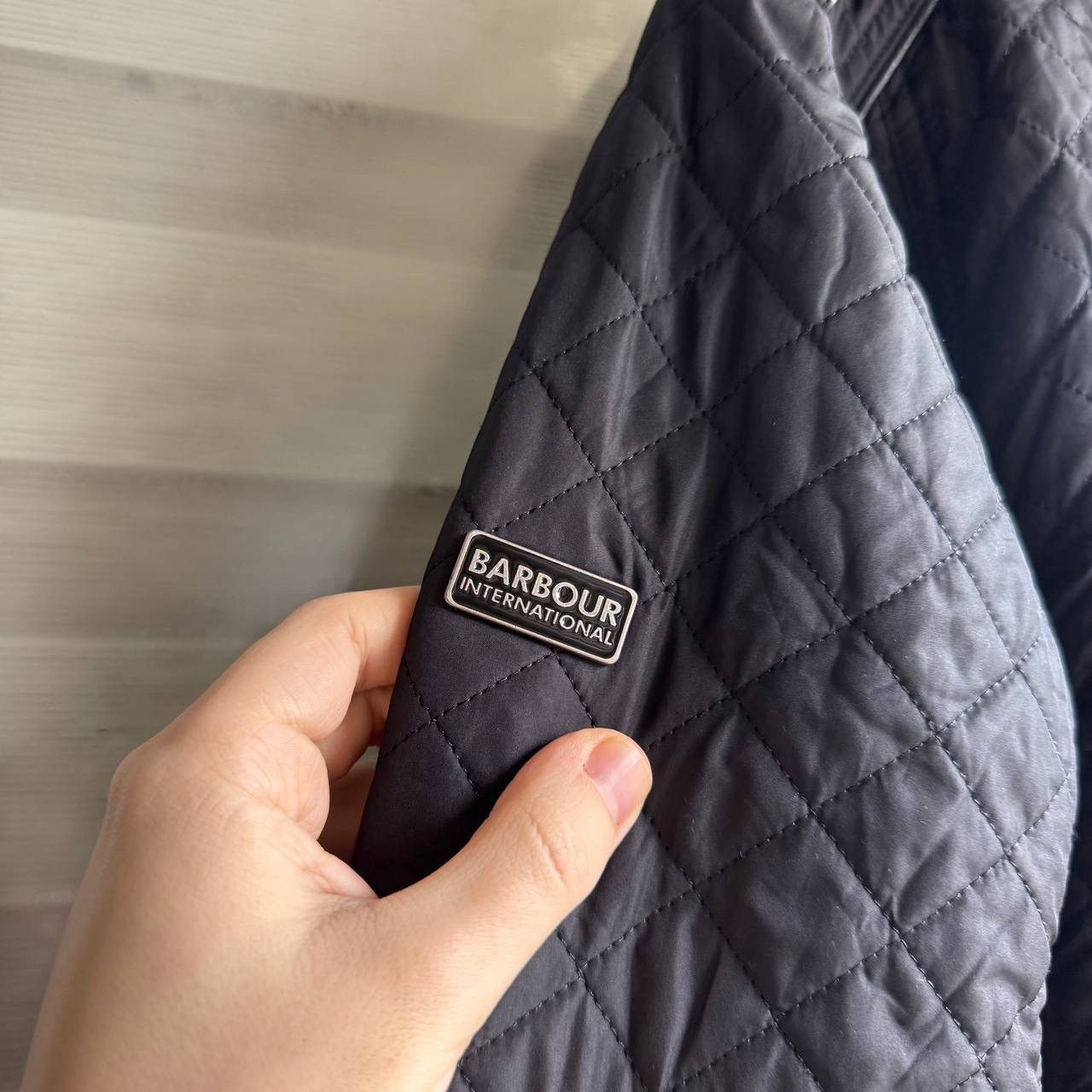 Barbour Barbour Quilted Katana Fur Nylon Moto Black Racing Jacket Size M / US 6-8 / IT 42-44 - 10 Thumbnail