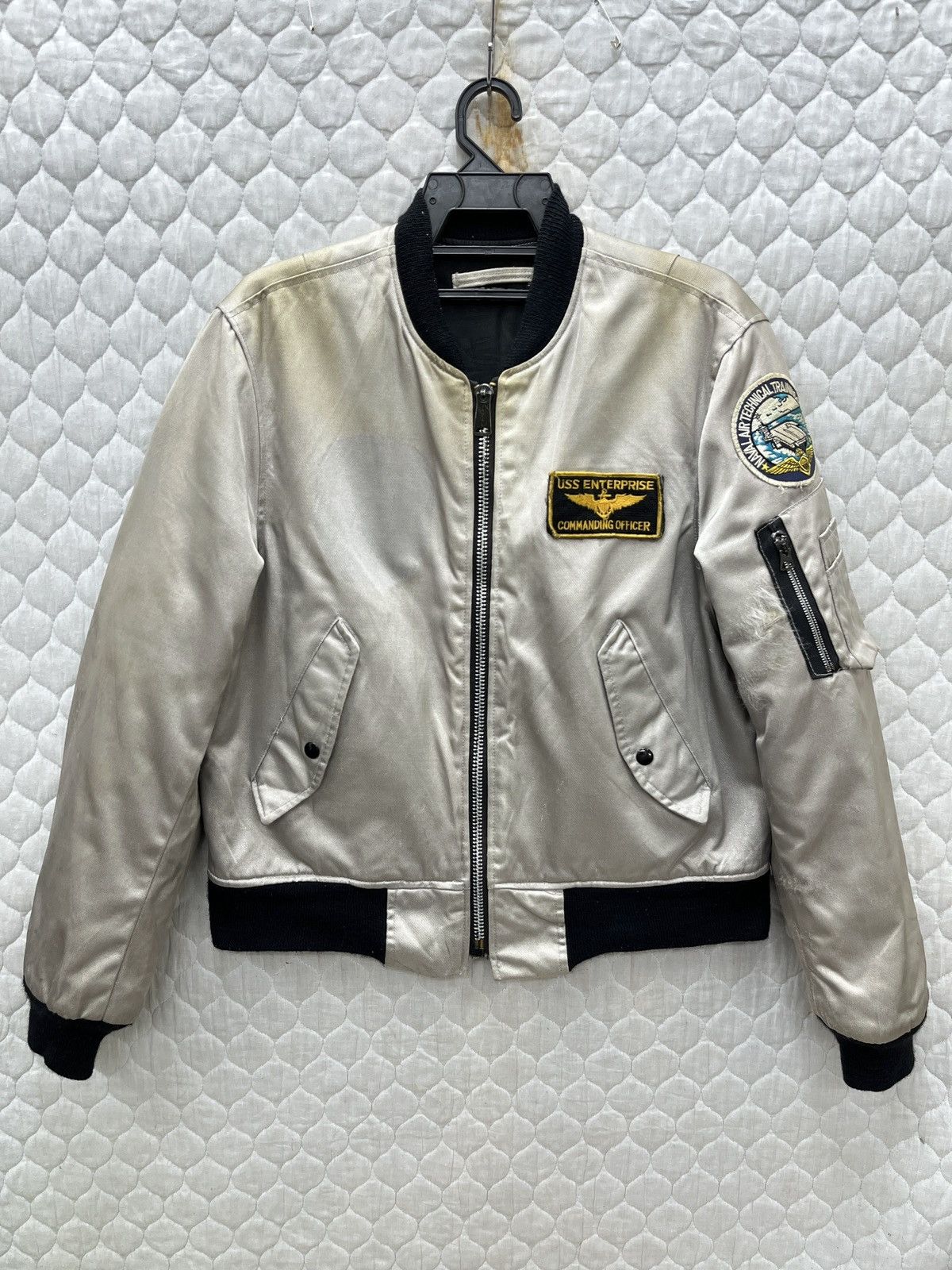I. Spiewak And Sons 🔥🔥🔥STEALS VTG I SPIEWAK & SONS MILITARY MA1 FLIGHT JACKET Size US M / EU 48-50 / 2 - 1 Thumbnail