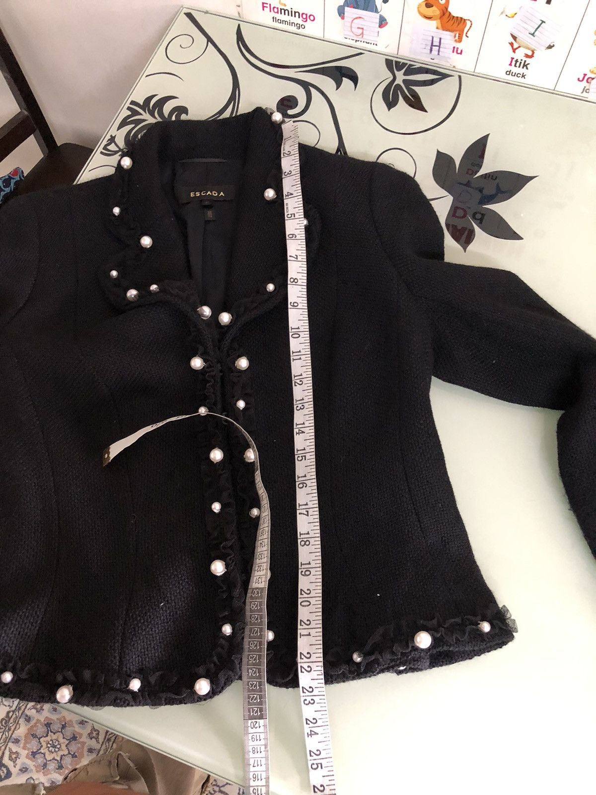 Escada Rare❗️Escada Pearl Gothic Punk Seditionaries Jacket Size S / US 4 / IT 40 - 16 Thumbnail
