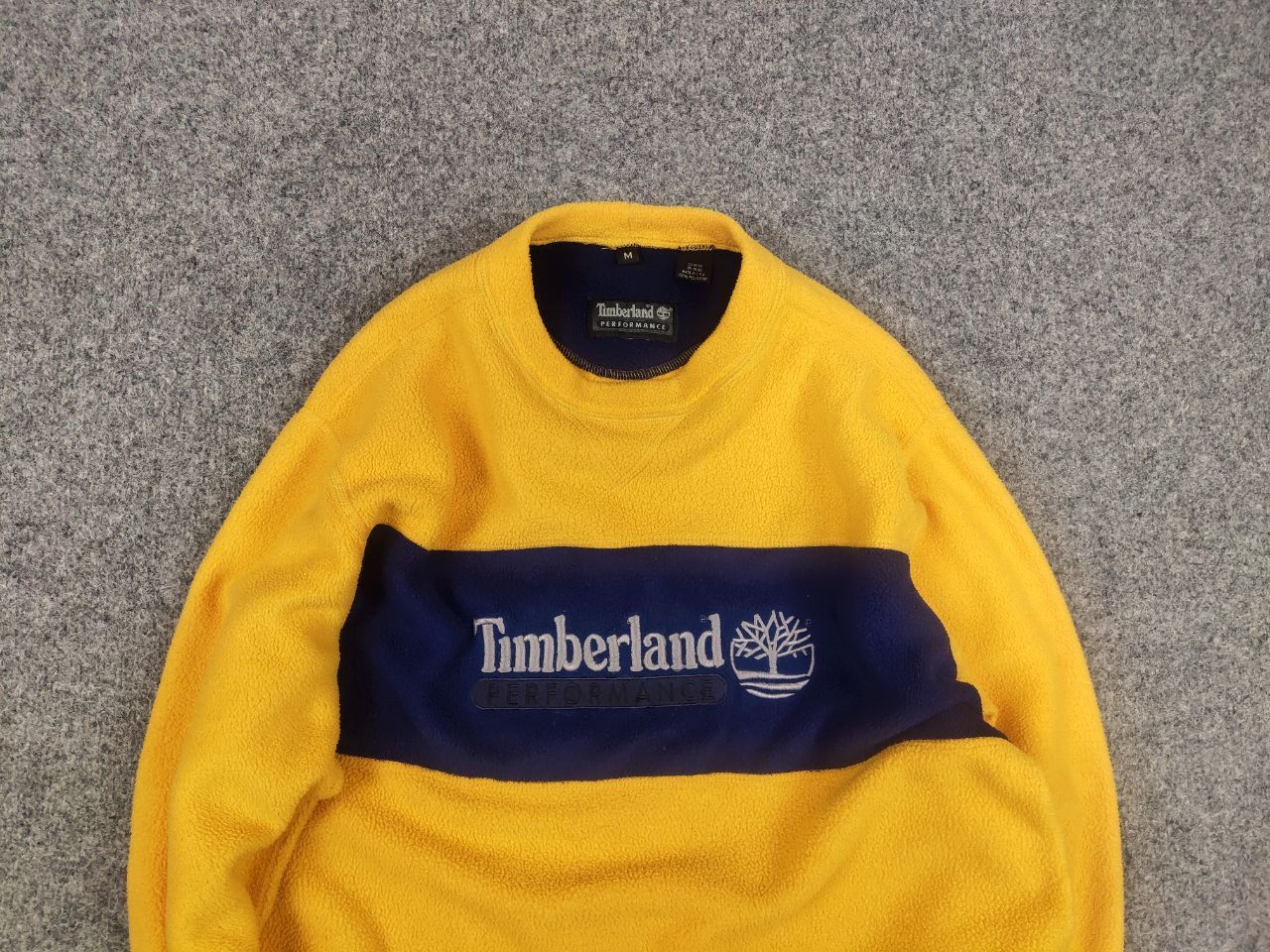 Timberland Vintage Timberland Performance Crew neck Fleece sweatshirt Size US M / EU 48-50 / 2 - 4 Thumbnail