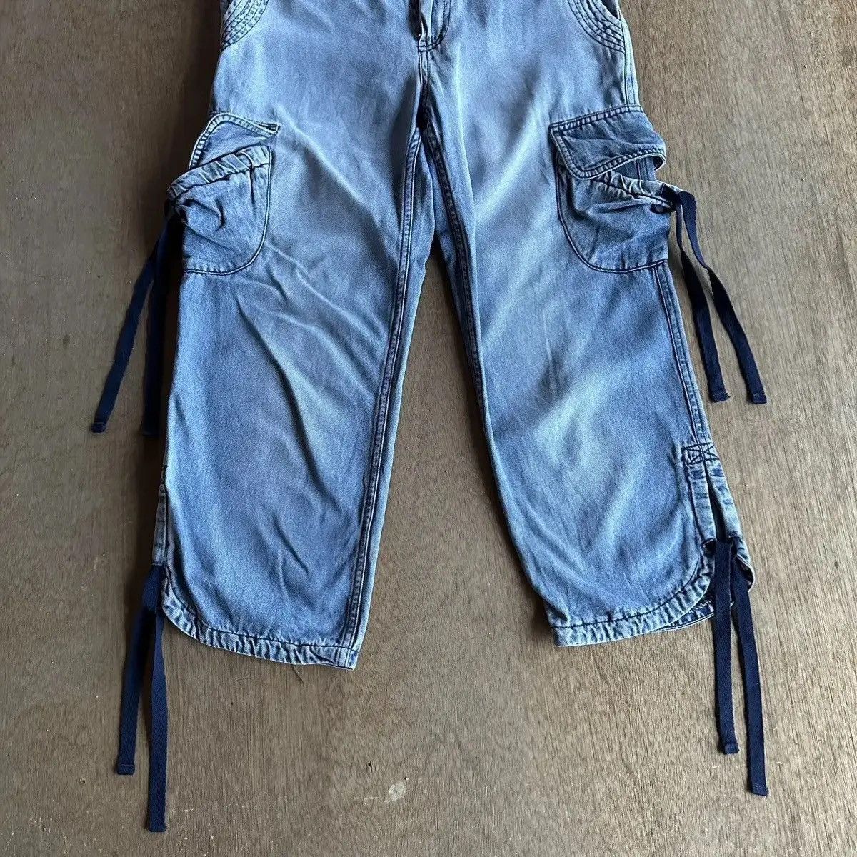 Japanese Brand GRAILS!! Japanese Brand GAP Jean Bondage Cropped Denim Pants Size US 29 - 7 Thumbnail