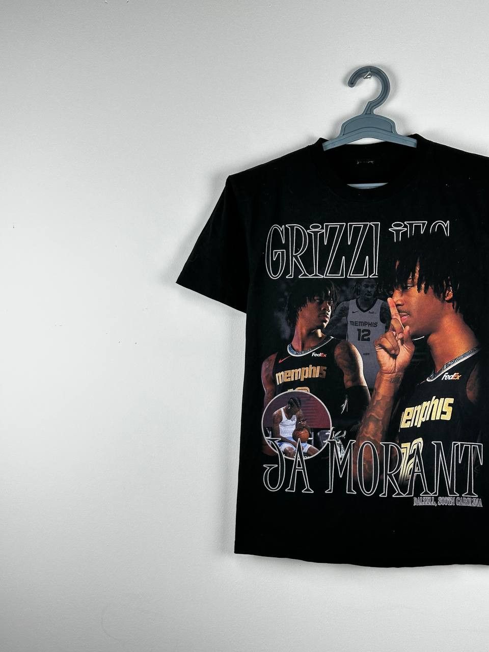 NBA × Vintage Ja Morant Grizzli Graphic Tee Size M Size US M / EU 48-50 / 2 - 2 Thumbnail