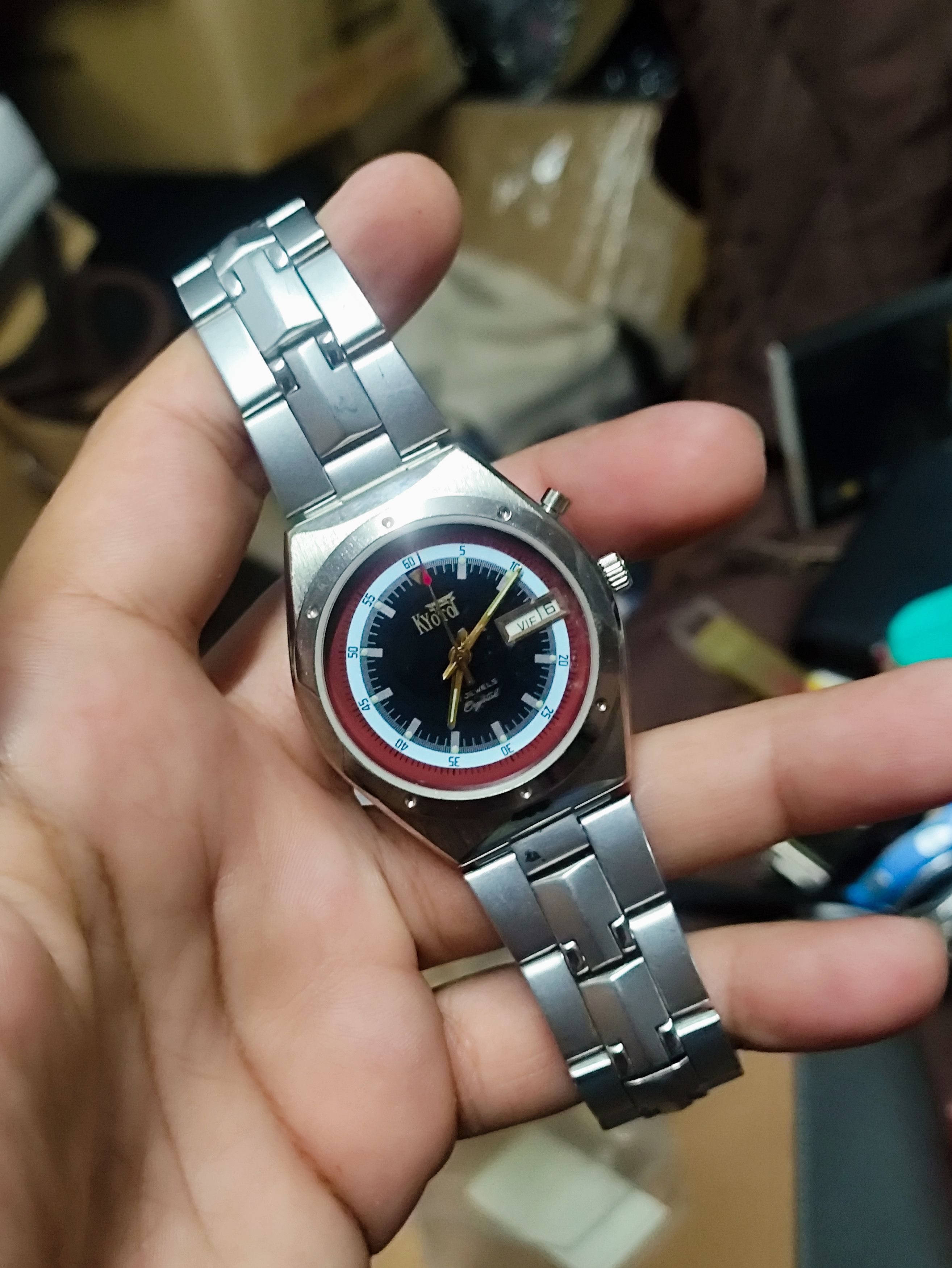 Japanese Brand × Vintage Vintage Kyoto Japan Made Watch (Very rare item) Size ONE SIZE - 8 Thumbnail
