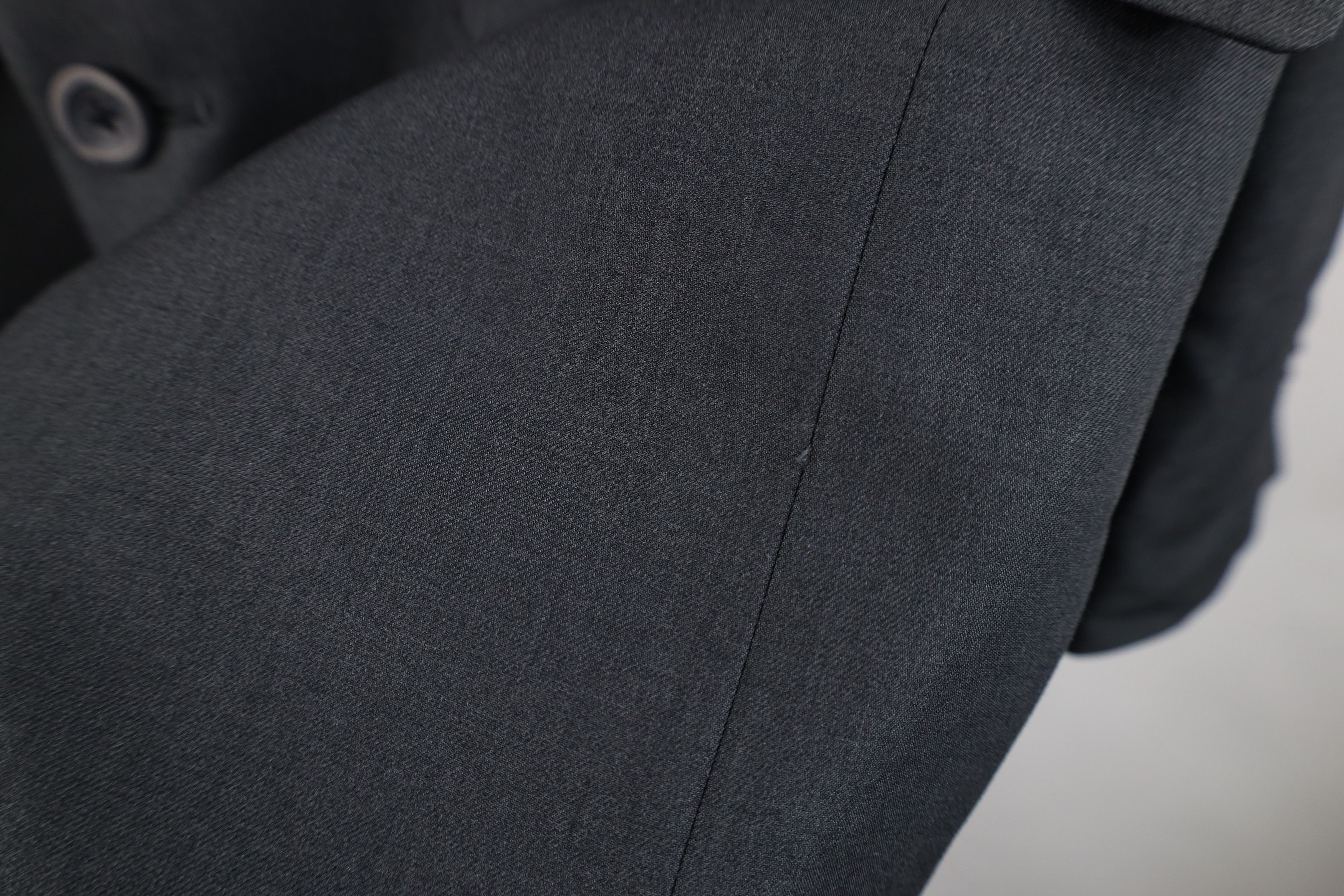 Kenneth Cole × Vintage Kenneth Cole Reaction Blazer Suit Coat Jacket Sharkskin Gray Size US L / EU 52-54 / 3 - 4 Thumbnail