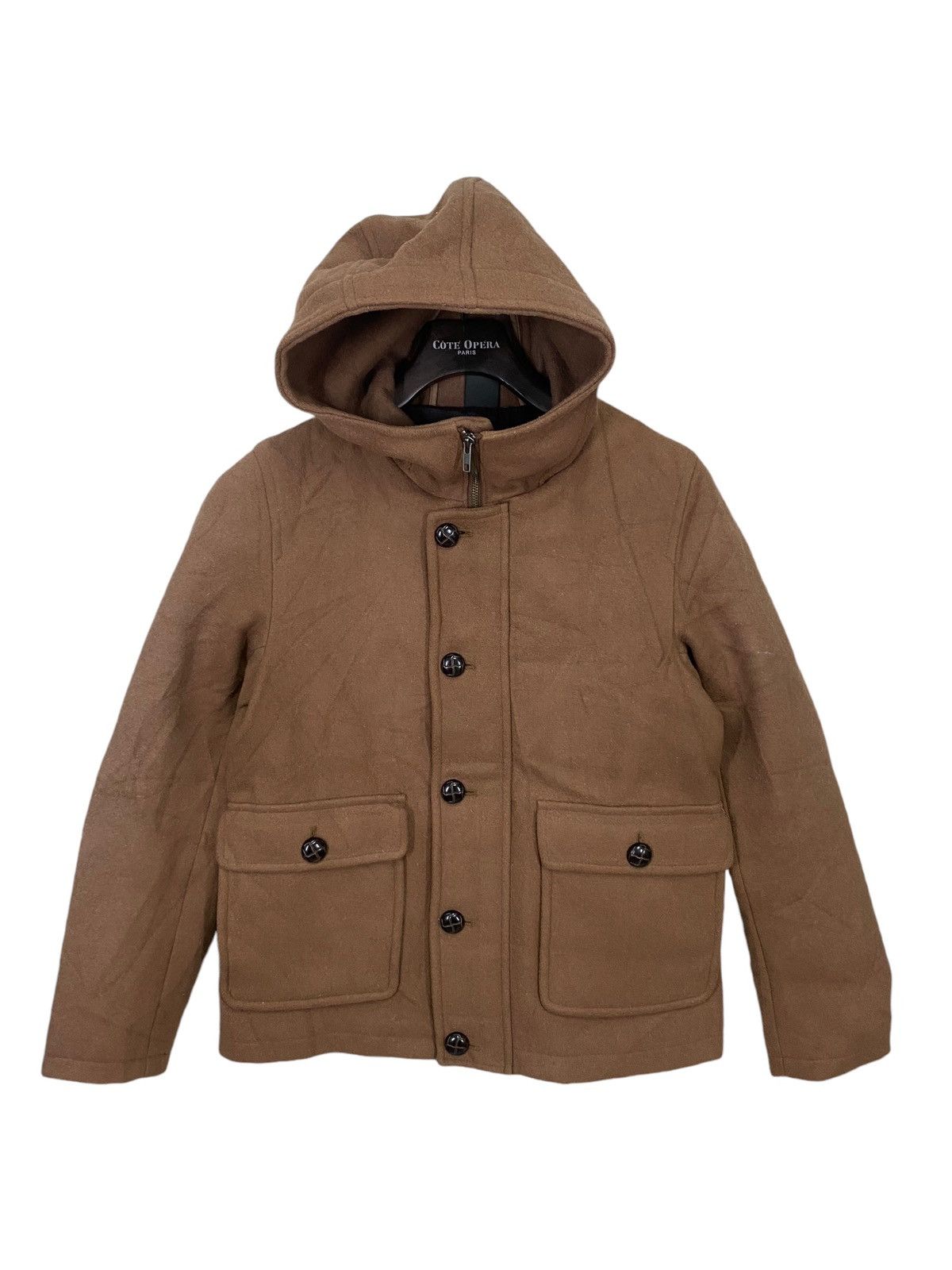 HARE × Japanese Brand Winter Seasion hare wool jacket with hood yohji design Size US S / EU 44-46 / 1 - 1 Thumbnail
