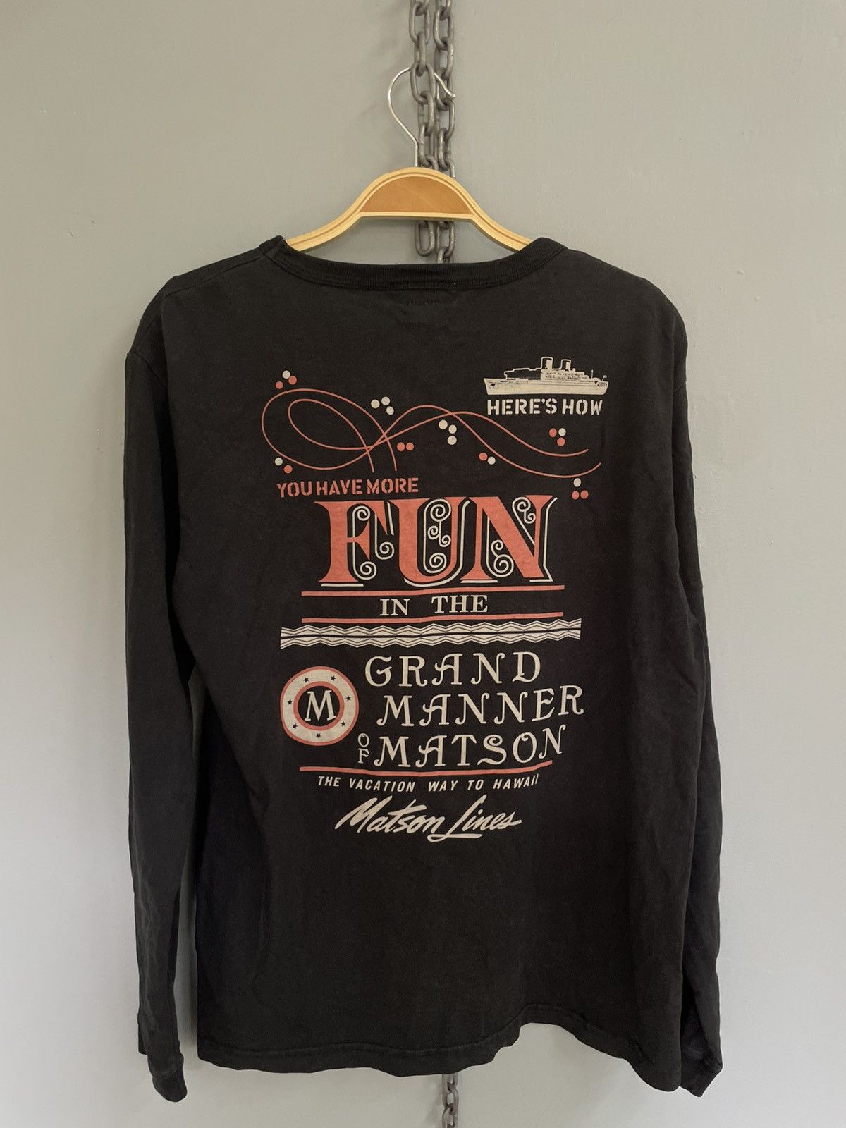 Sun Surf Sun surf matson line long sleeve t shirt Size US M / EU 48-50 / 2 - 1 Thumbnail