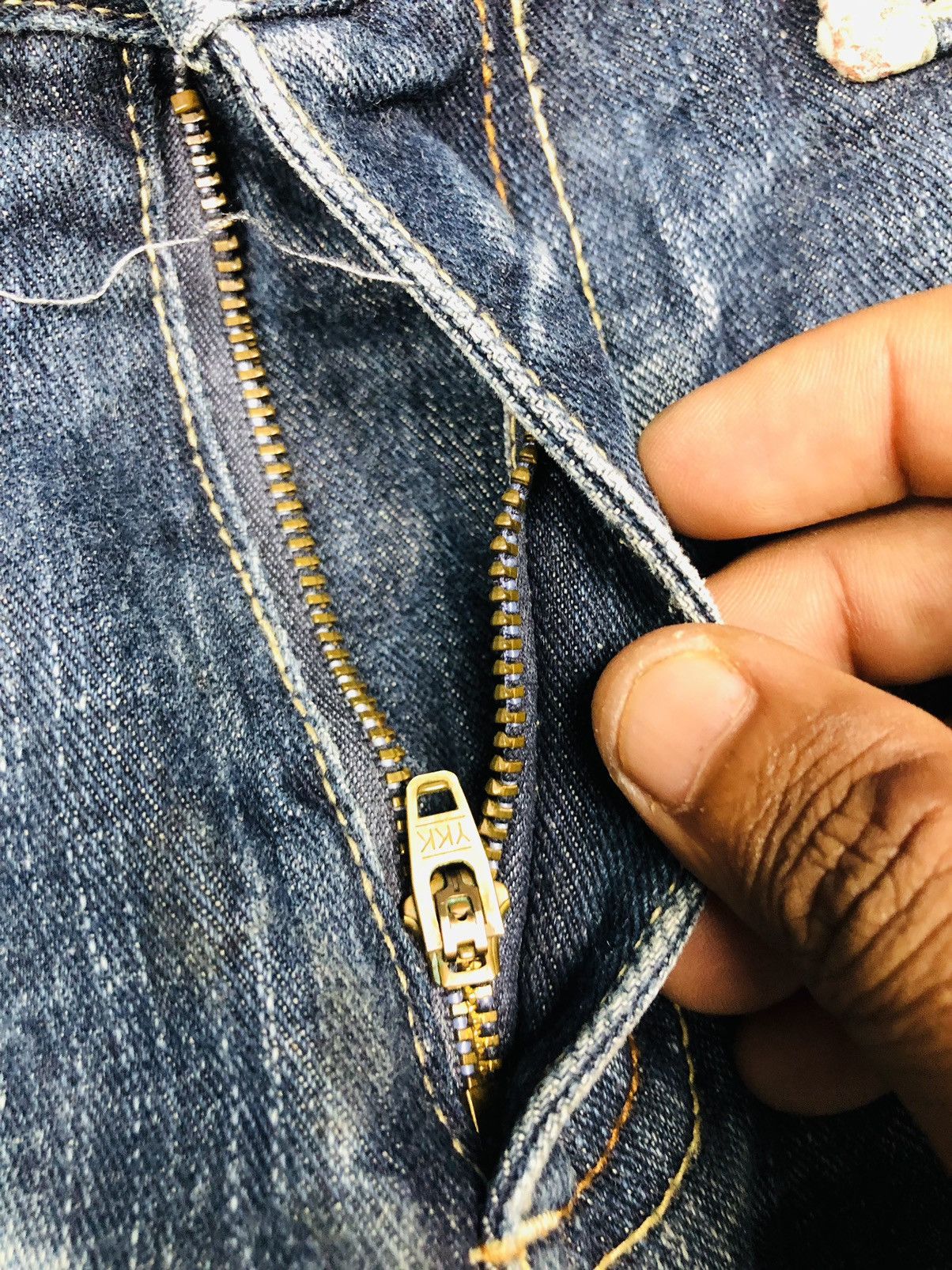 Japanese Brand Dominate Handcrafted Jeans (33) Size US 32 / EU 48 - 9 Thumbnail