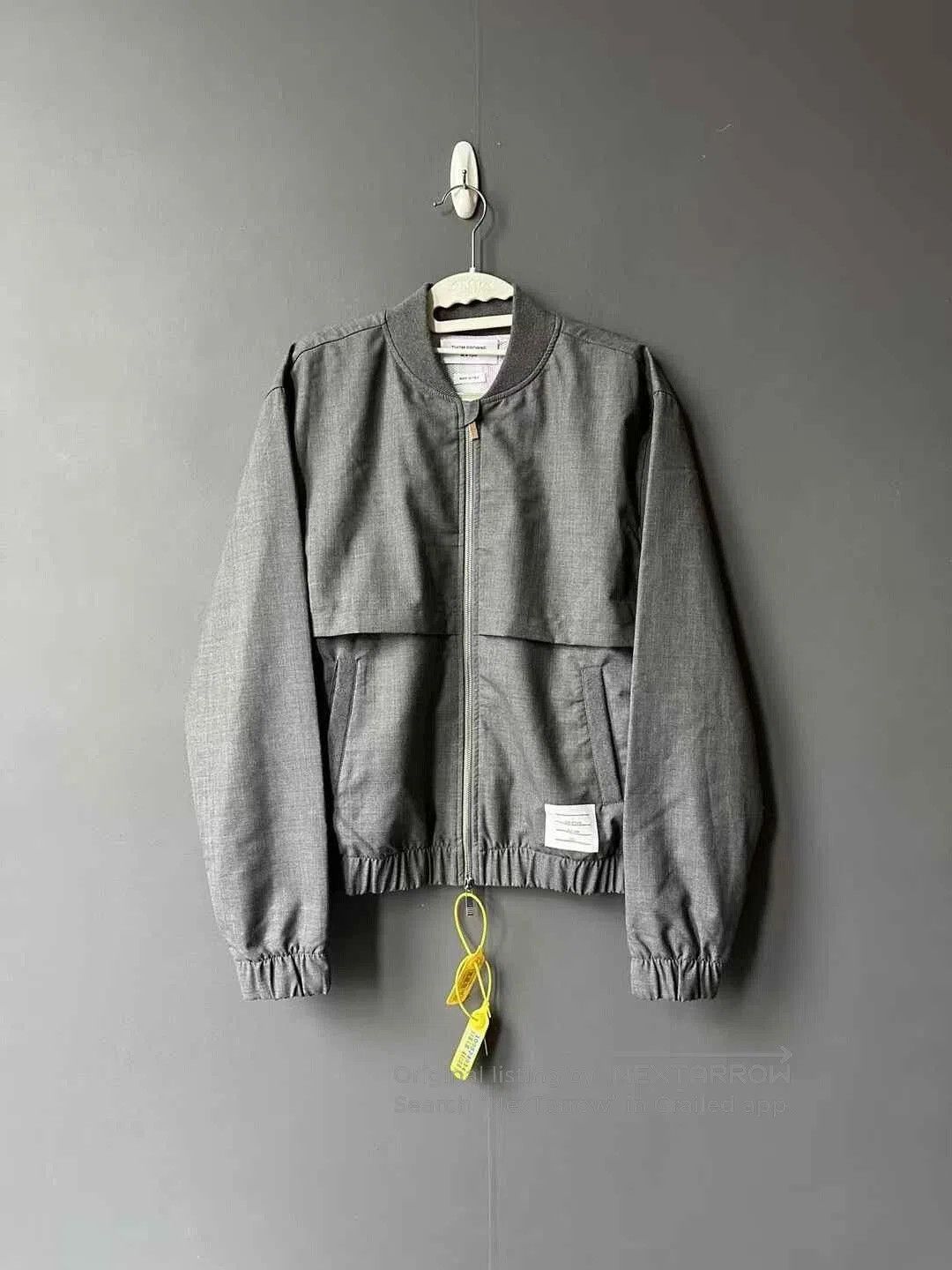 Thom Browne thom browne gray striped jacket. Size US S / EU 44-46 / 1 - 1 Thumbnail