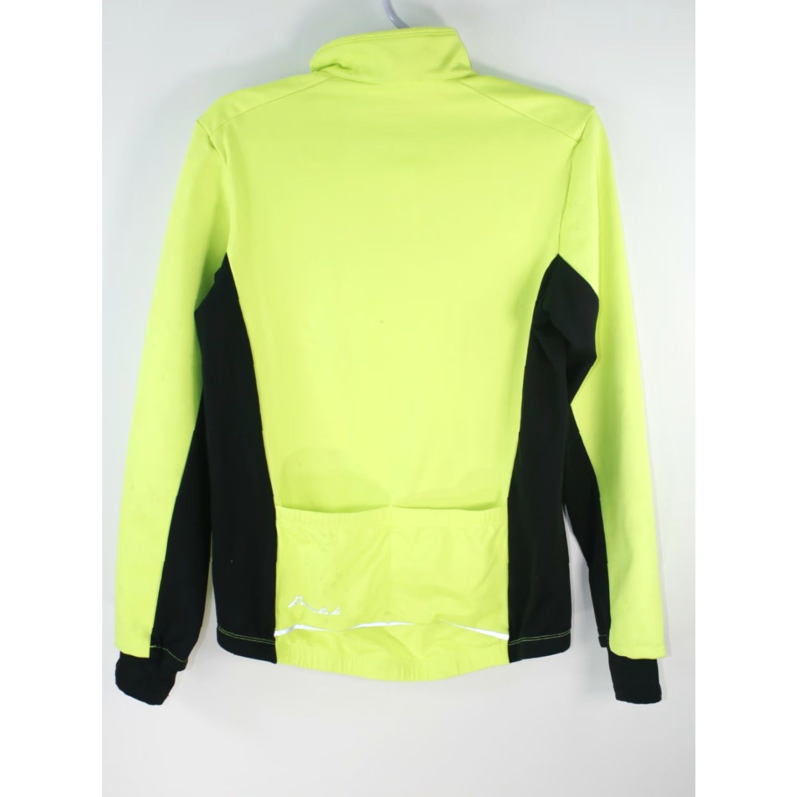 Vintage Przewalski Womens Thermal Windproof Solid Green Zipper Jacket Small Size S / US 4 / IT 40 - 2 Thumbnail