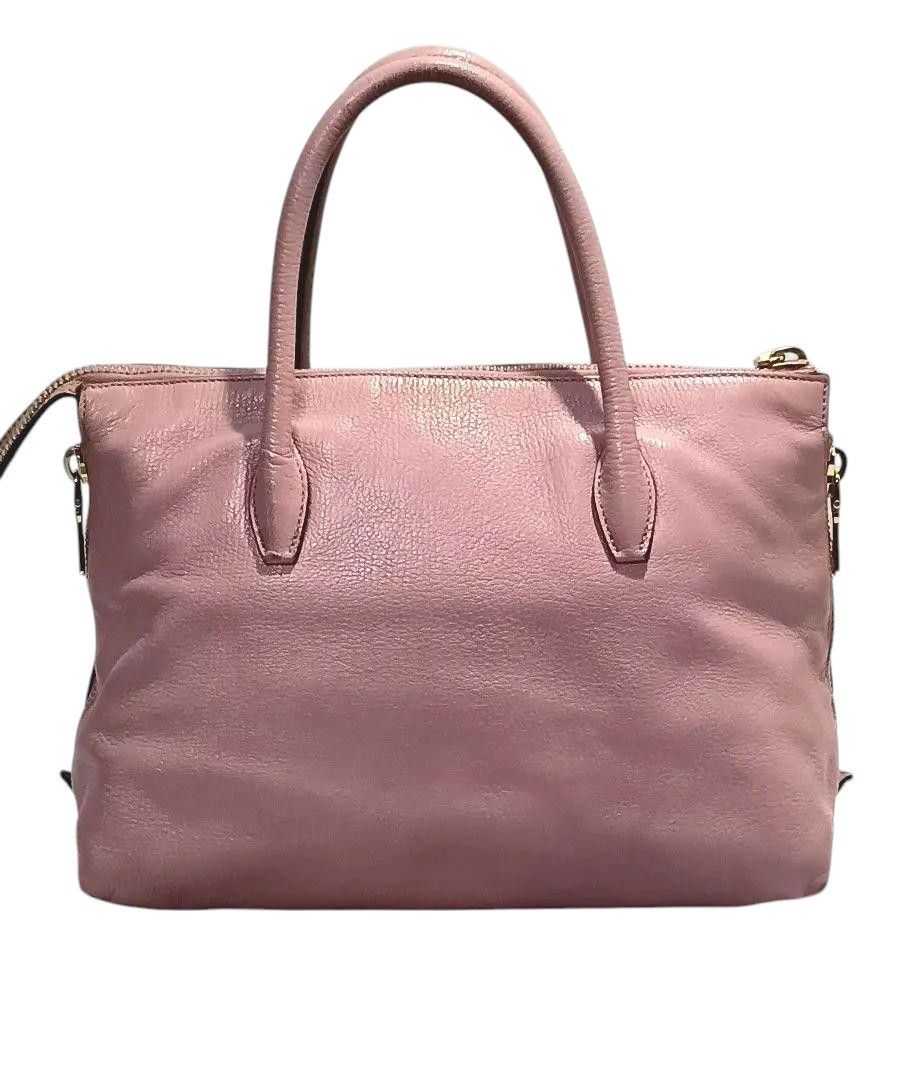 Miu Miu Miu Miu - Pink Goat Leather Handbag Shoulder Bag Vintage Size ONE SIZE - 2 Thumbnail