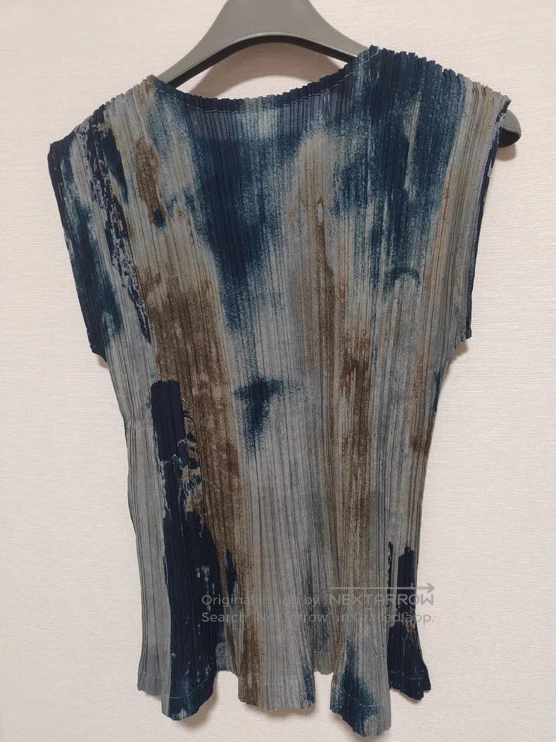 Issey Miyake Issey Miyake Color-block Vest Size L / US 10 / IT 46 - 2 Thumbnail