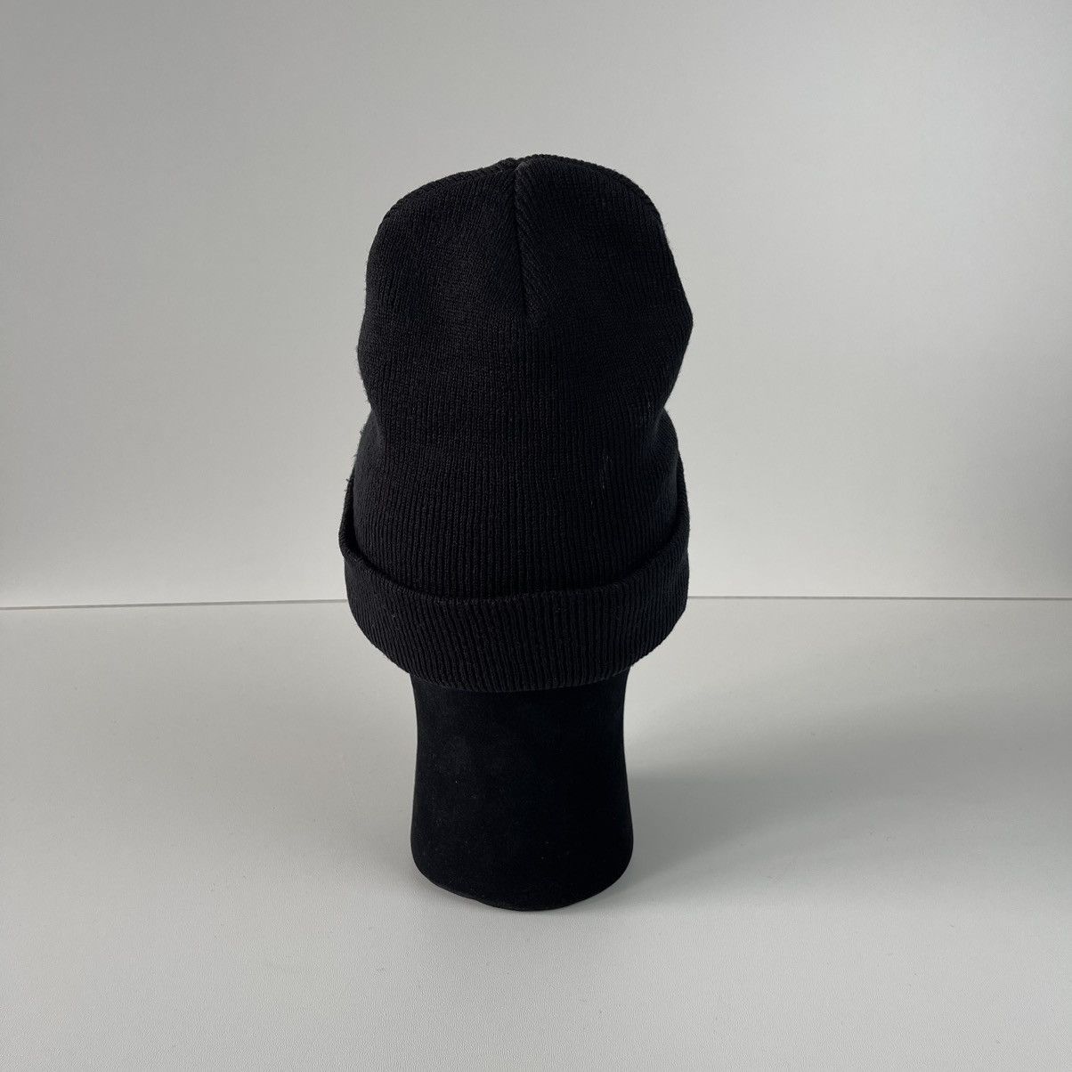 Nike Nike Swoosh Logo Vintage Beanie Hat Black Y2K Gorpcore Size ONE SIZE - 5 Thumbnail