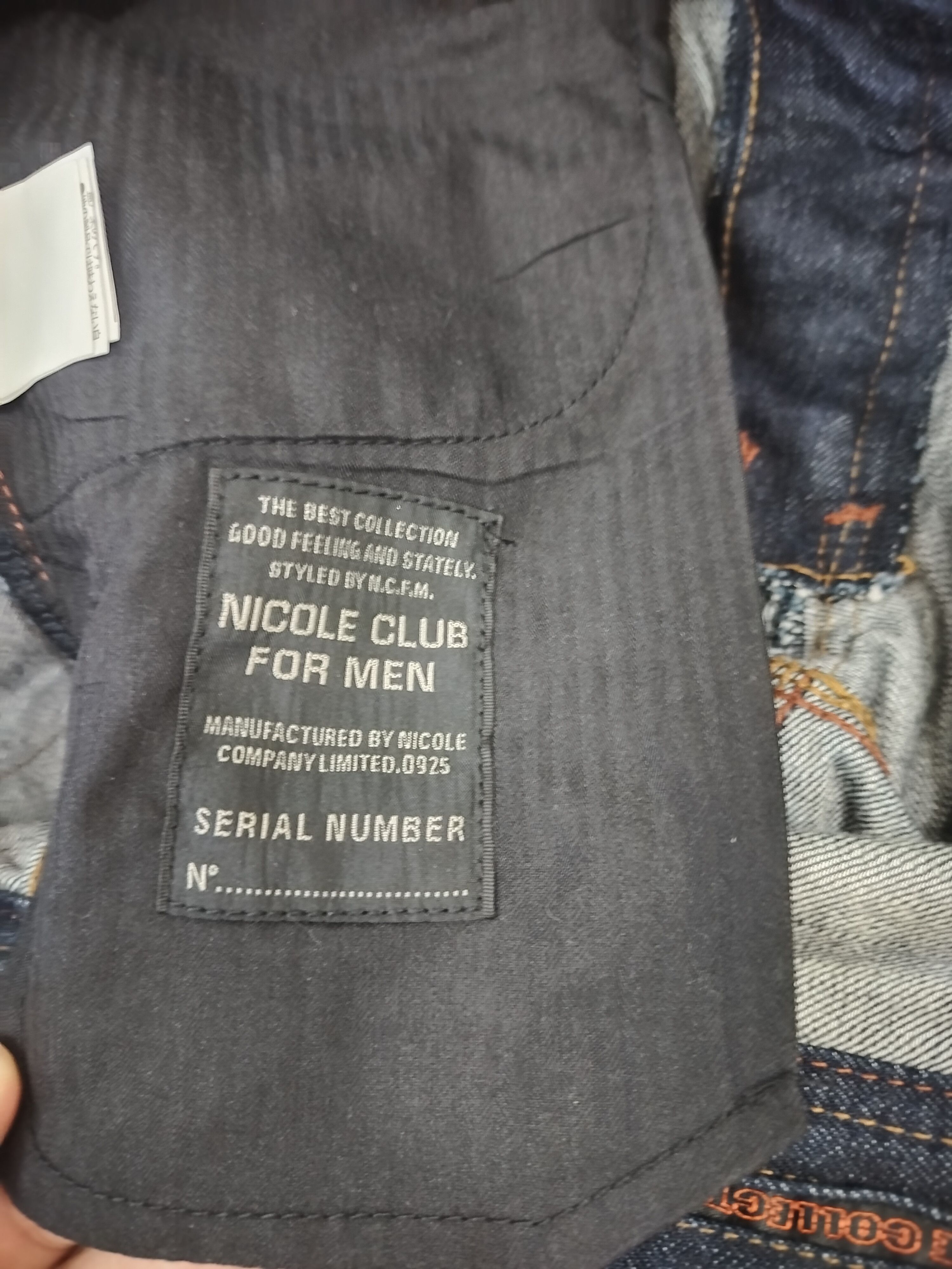 Nicole Club Nicole Club For Men Flare Jeans leather pocket Size US 32 / EU 48 - 13 Thumbnail