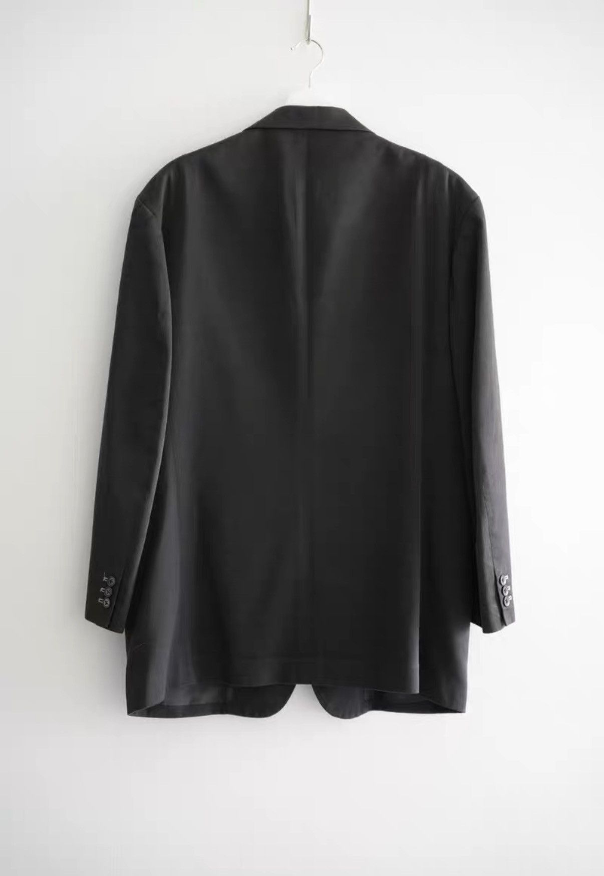 Yohji Yamamoto Yohji Yamamoto 03ss Badge Silk Blazer K4 Size US M / EU 48-50 / 2 - 2 Thumbnail