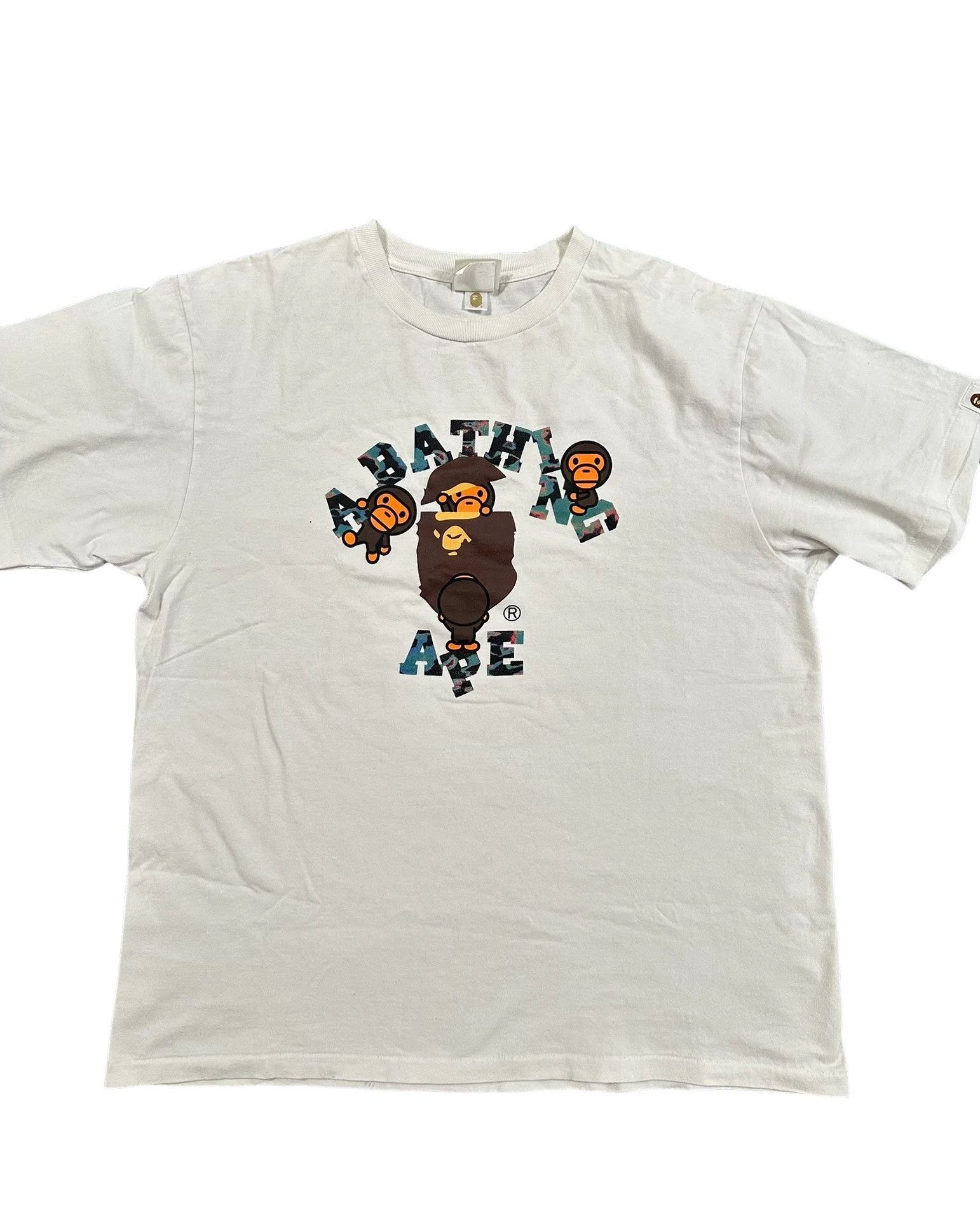 Bape Bape Milo Logo Graphic T-Shirt XL Size US XL / EU 56 / 4 - 1 Thumbnail