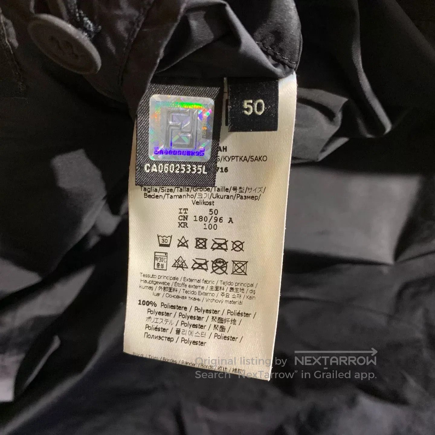 Fendi Fendi Designed Flight Jacket Coat. Size US XL / EU 56 / 4 - 4 Thumbnail
