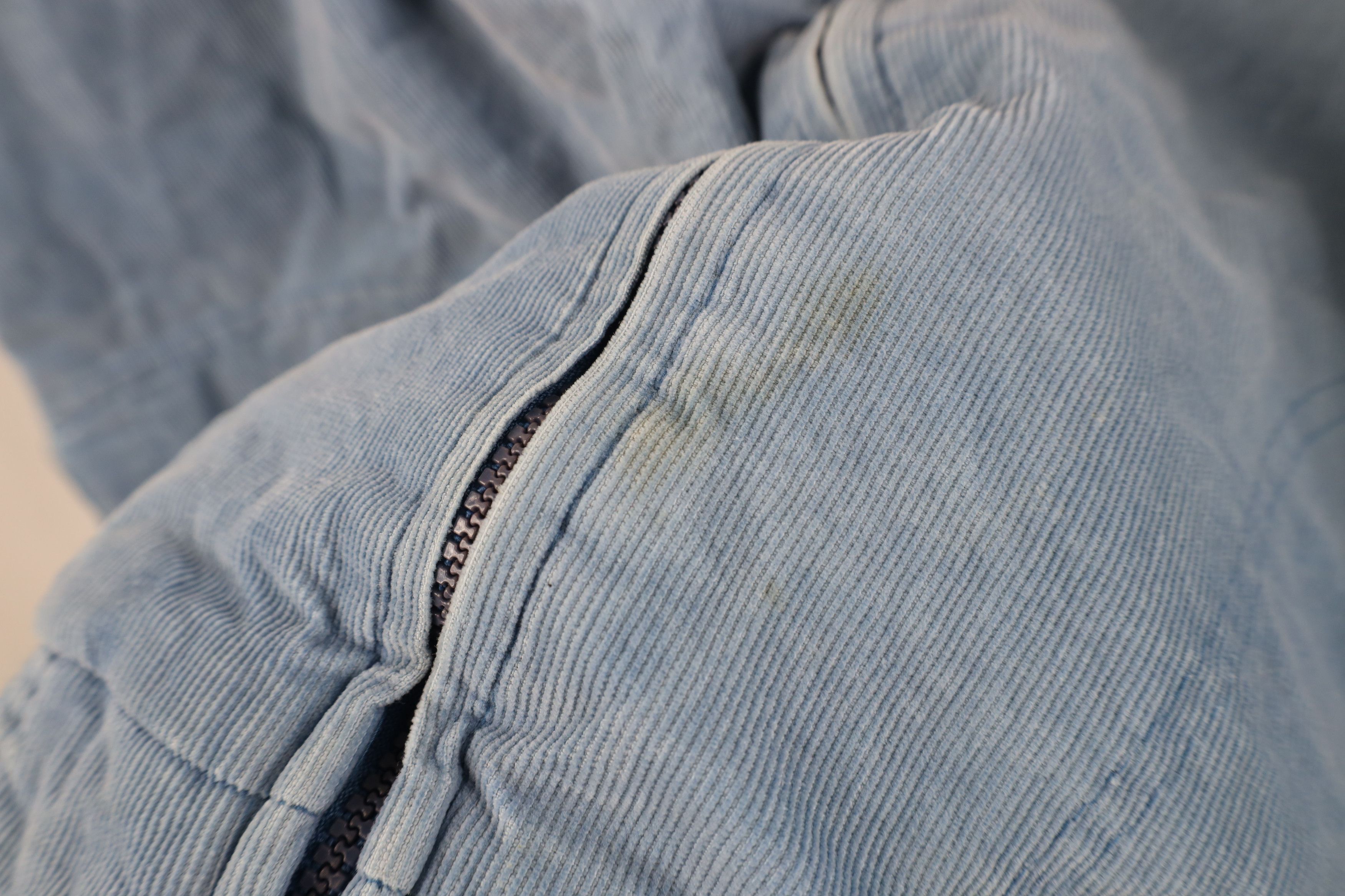 Vintage Vintage 90s Streetwear Quilted Corduroy Vest Jacket Blue Size US XXL / EU 58 / 5 - 13 Thumbnail