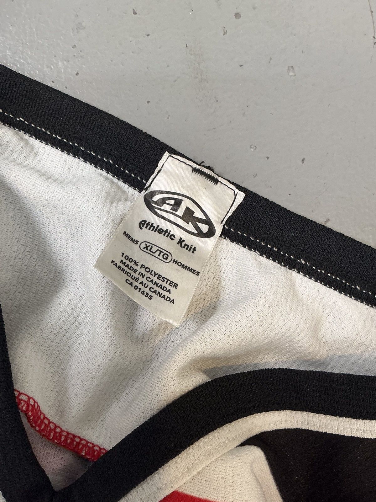 Vintage Vintage athletic knit hockey jersey Size US L / EU 52-54 / 3 - 5 Thumbnail