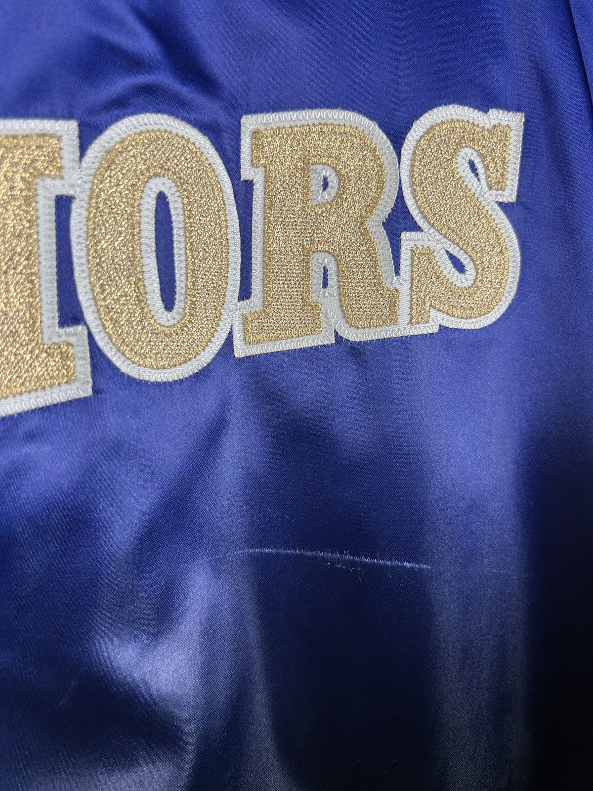 Mitchell & Ness Mitchell & Ness CNY 2018 Warriors NBA Hardwood Satin Jacket Size US XL / EU 56 / 4 - 3 Thumbnail