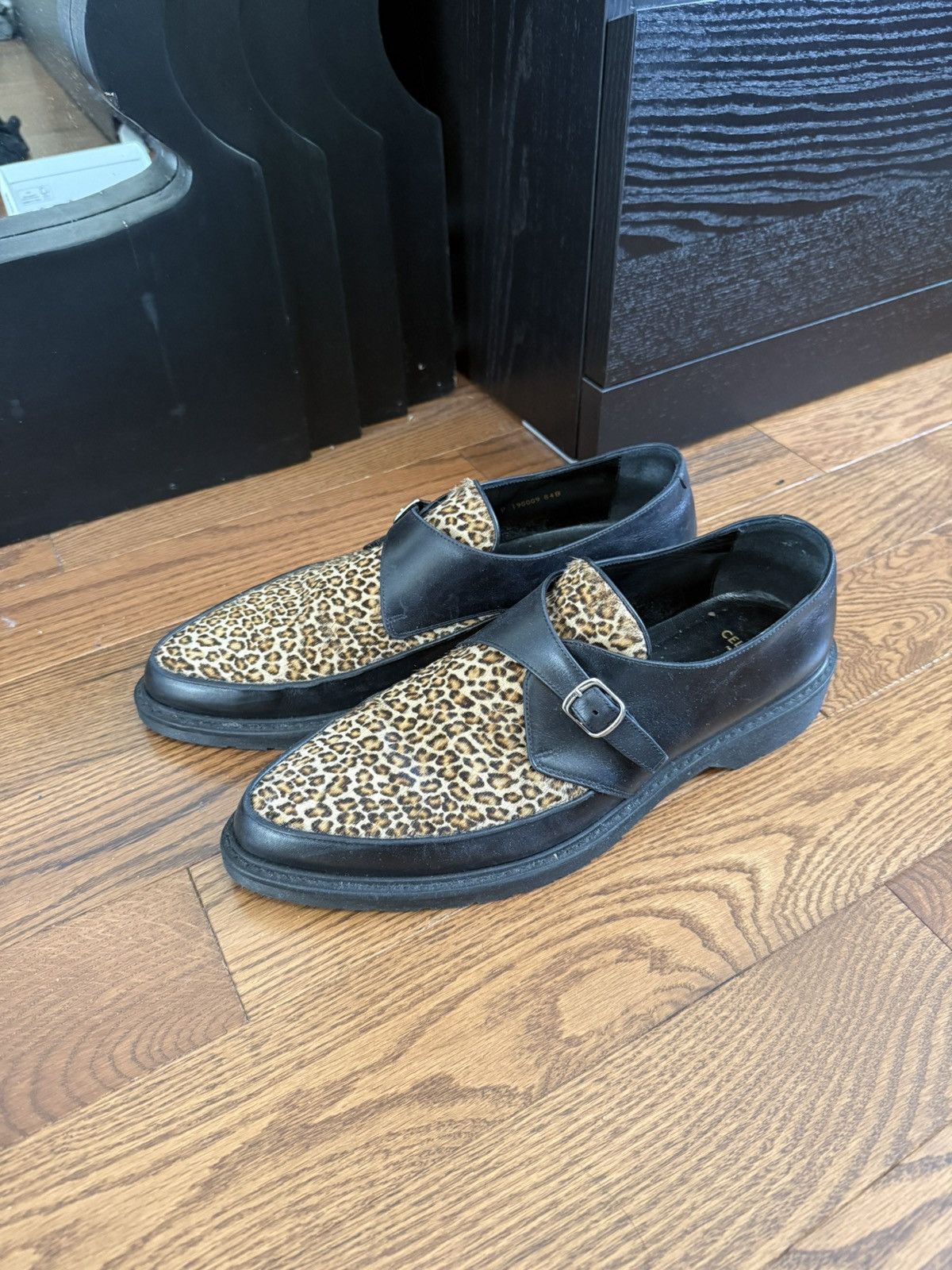 Celine × Hedi Slimane SS20 Rare Oxford 30mm Jacno White Shoes