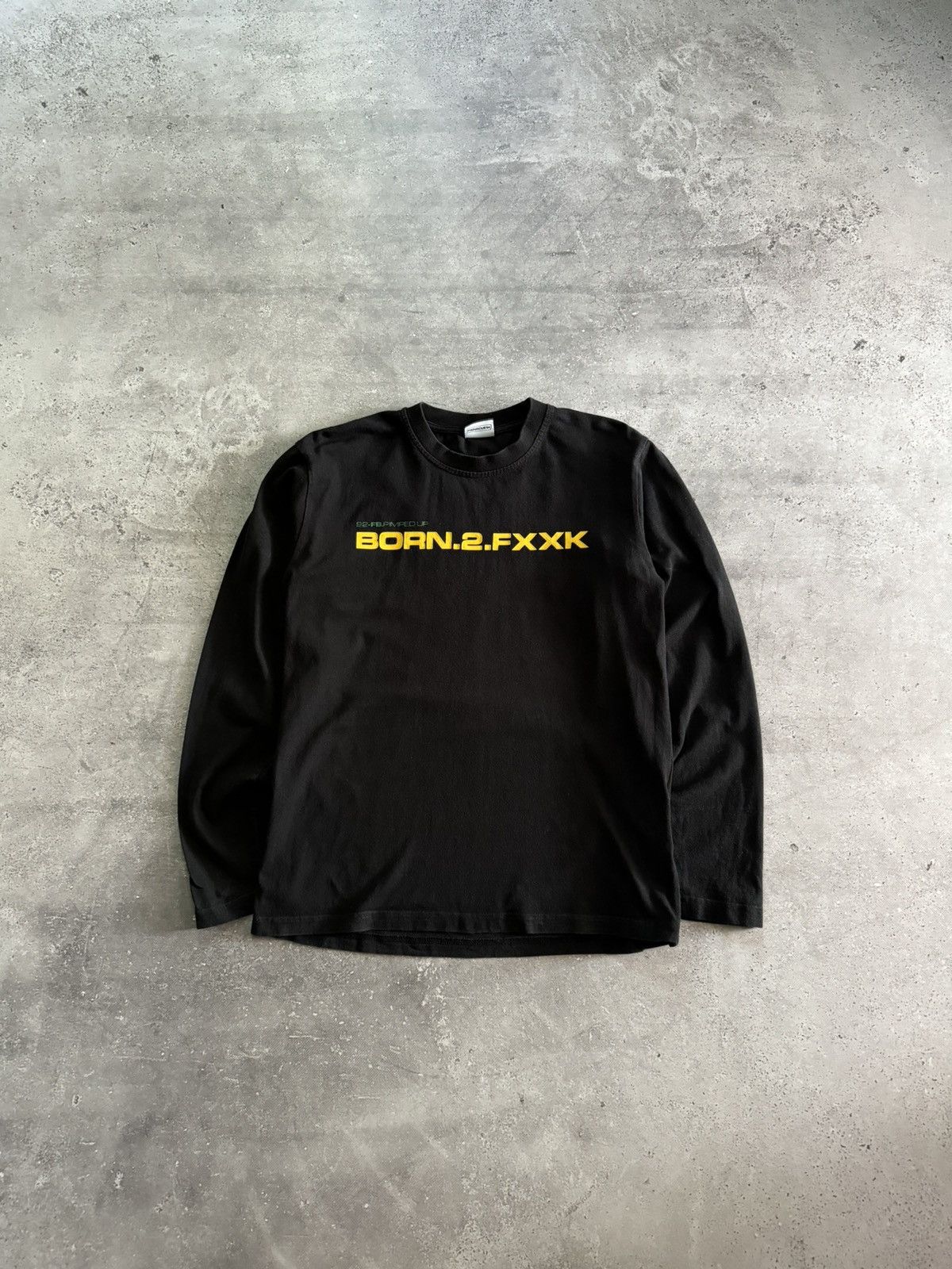 Vintage Vintage Y2K Fishbone ‘Born 2 F**k’ Long Sleeve T-Shirt Size US L / EU 52-54 / 3 - 3 Thumbnail