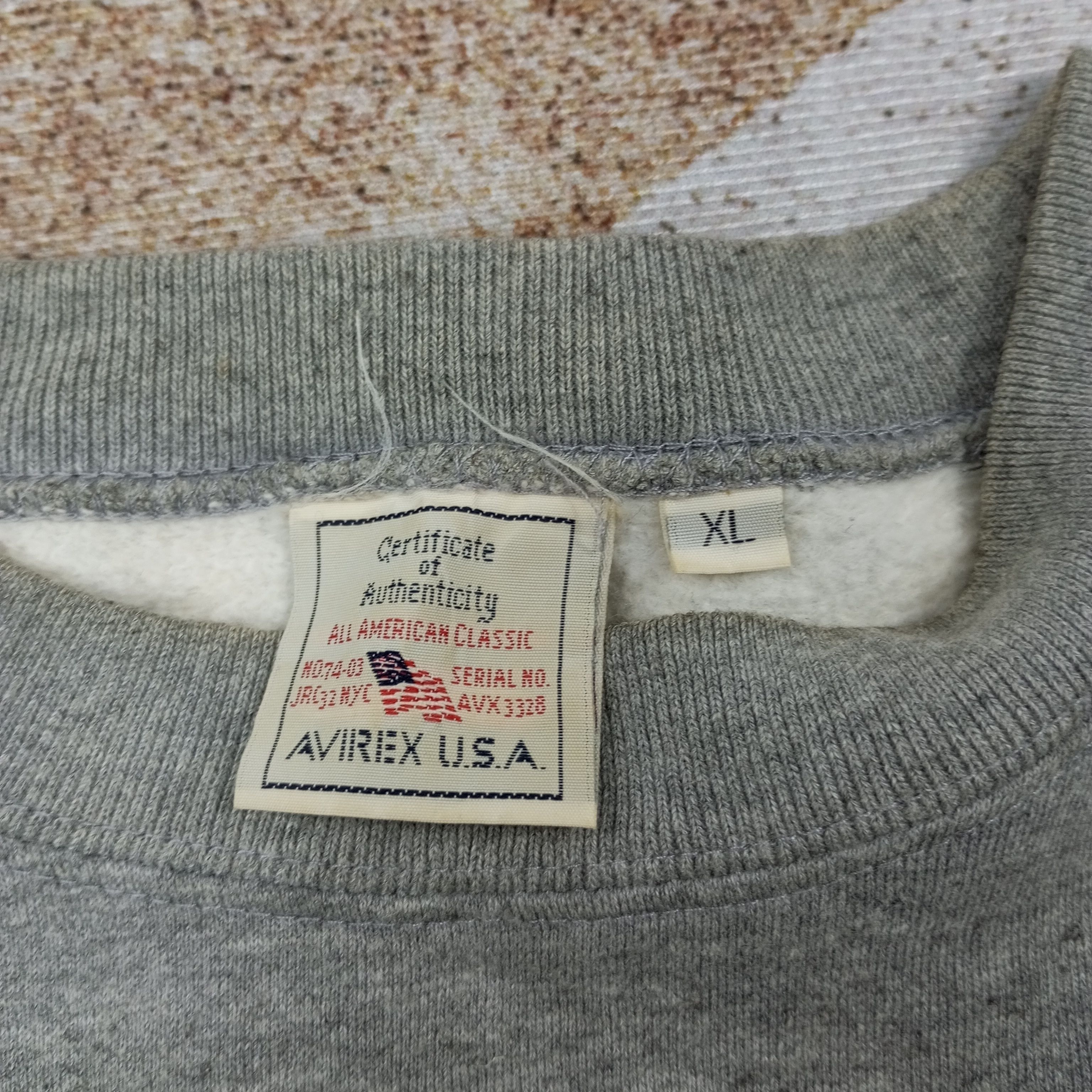 Avirex Avirex Sweatshirt c222n26 Size US L / EU 52-54 / 3 - 7 Thumbnail