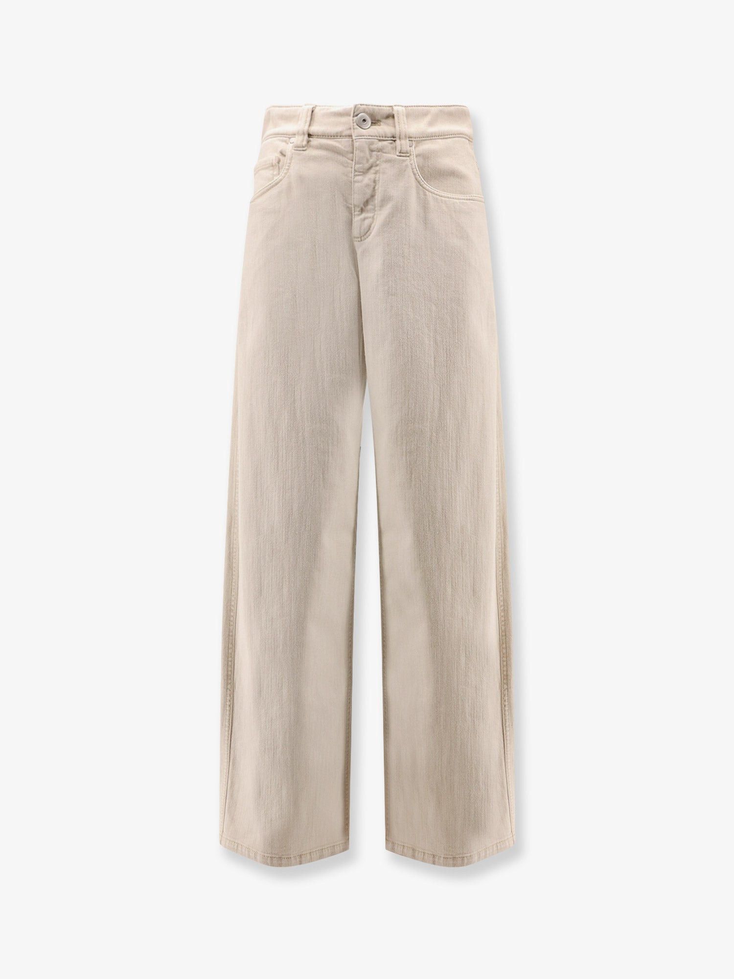 Brunello Cucinelli The Loose Barrel Jean Denim Trousers Size 26" / US 2 / IT 38 - 1 Thumbnail