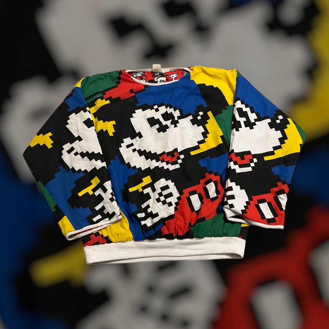 Disney × Mickey Mouse × Vintage Vintage Micky mouse Reversible longsleeve Size US L / EU 52-54 / 3 - 2 Thumbnail