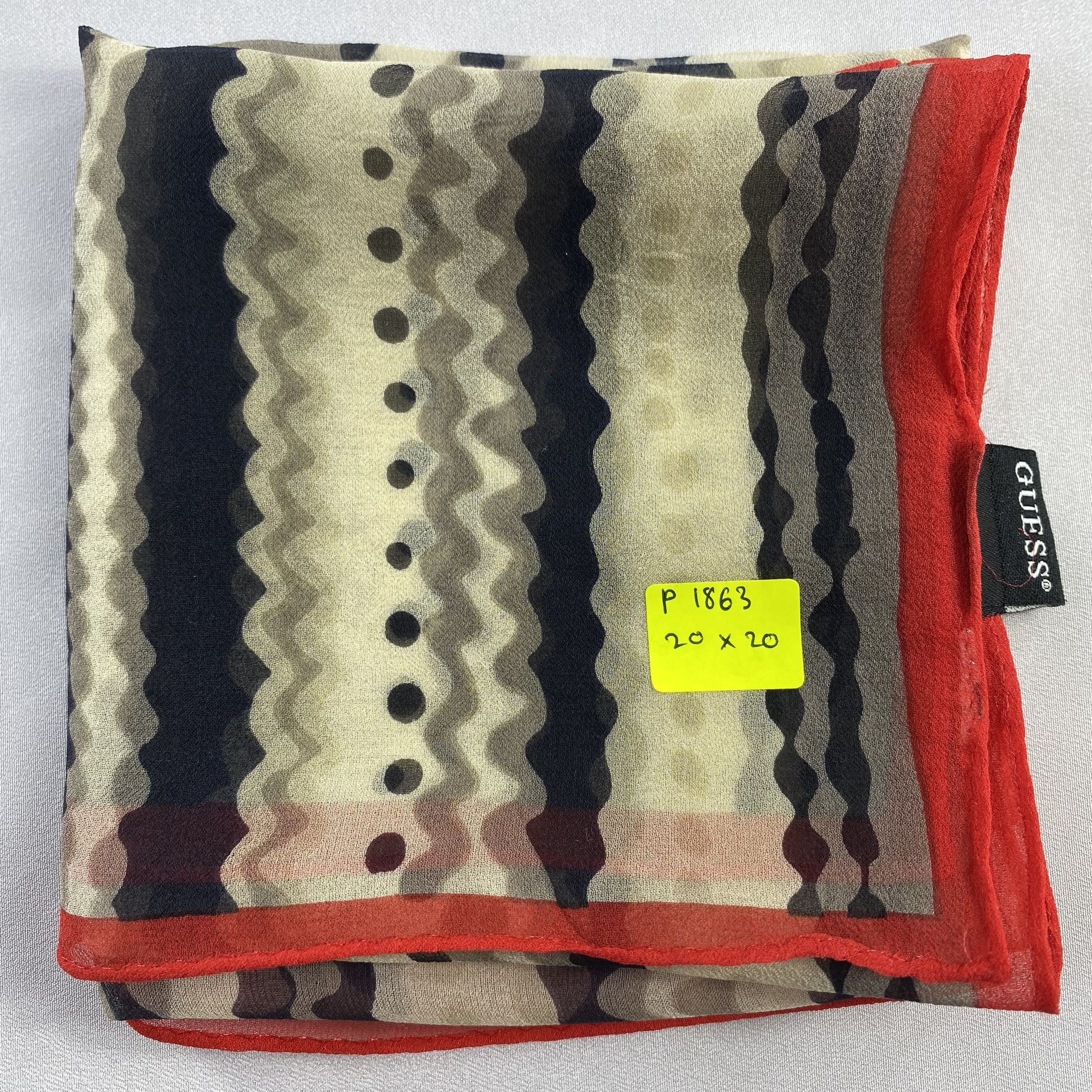 Guess × Vintage Guees Bandana/ Handkerchief / Neckerchief-P1863 Size ONE SIZE - 7 Thumbnail