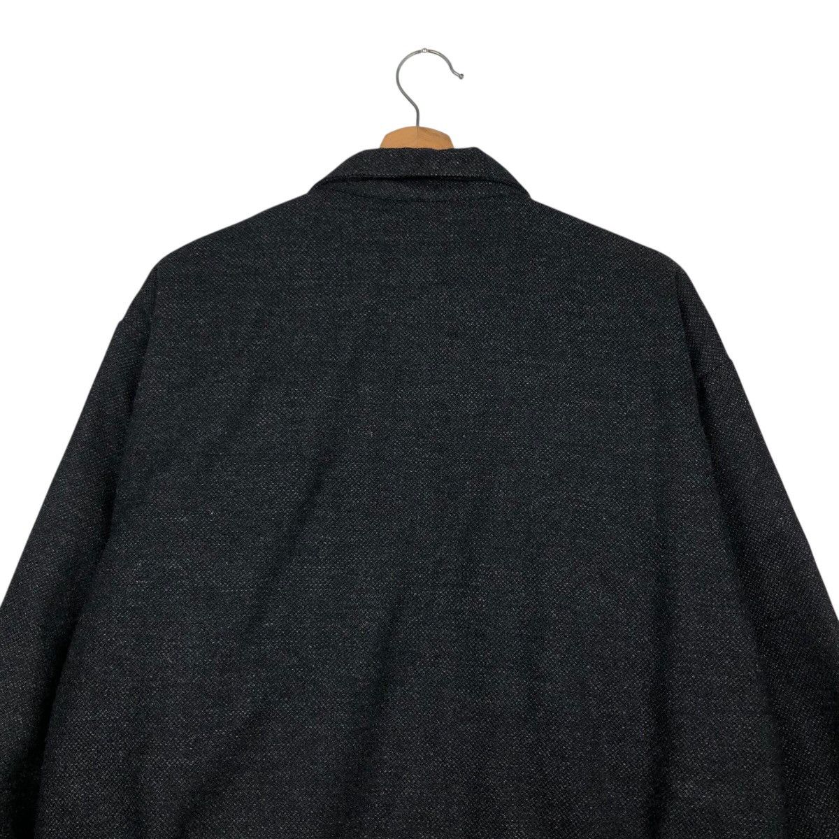 Japanese Brand 📌Vintage Wool Bomber Jacket Unbranded Issey Miyake Size US M / EU 48-50 / 2 - 10 Thumbnail