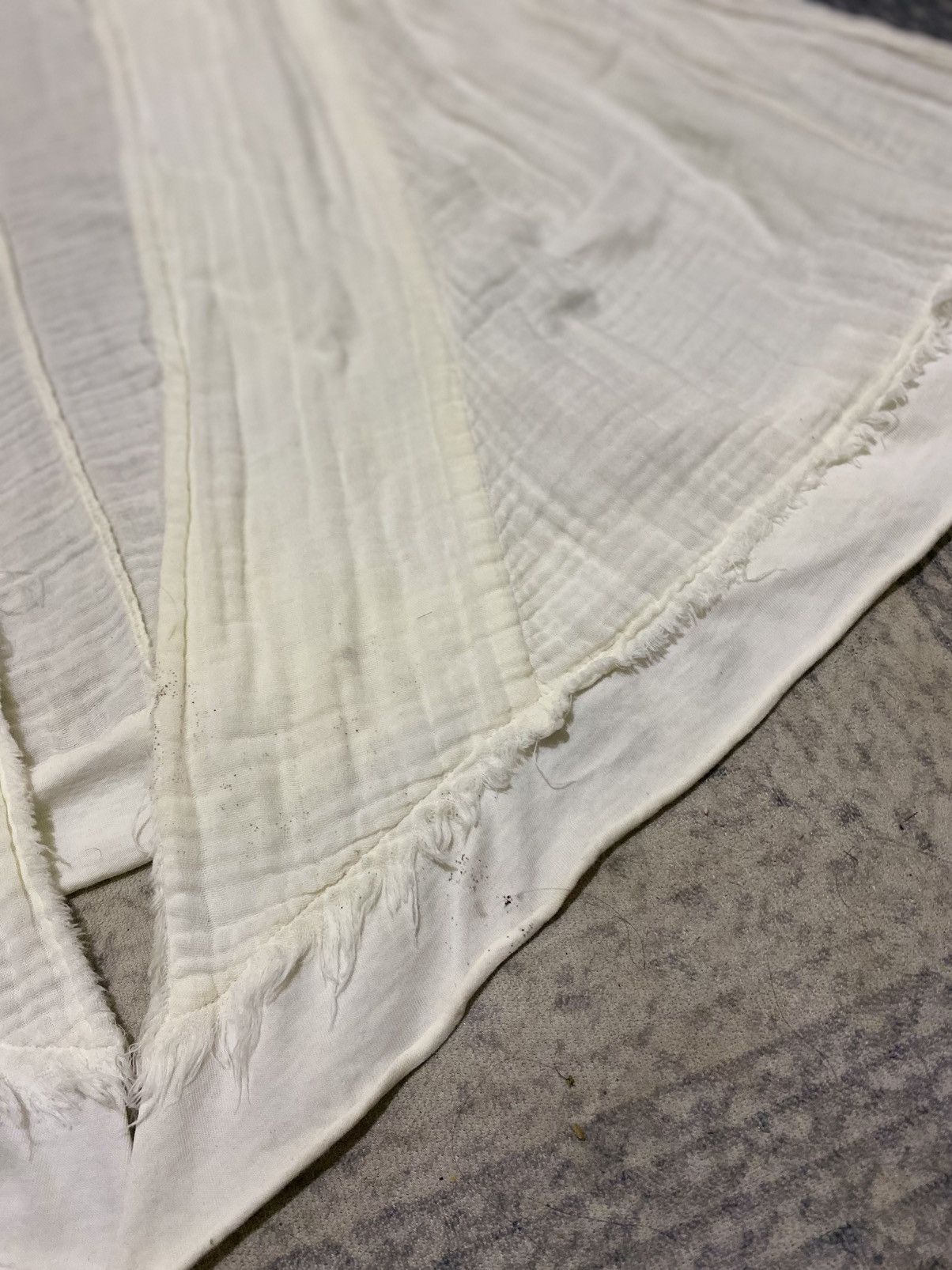 If Six Was Nine × Japanese Brand × Le Grande Bleu (L.G.B.) G.O.A GOTHIC N/BUTTON CARDIGAN RAW SEAMS DISTRESSED CARDIGAN Size M / US 6-8 / IT 42-44 - 5 Thumbnail