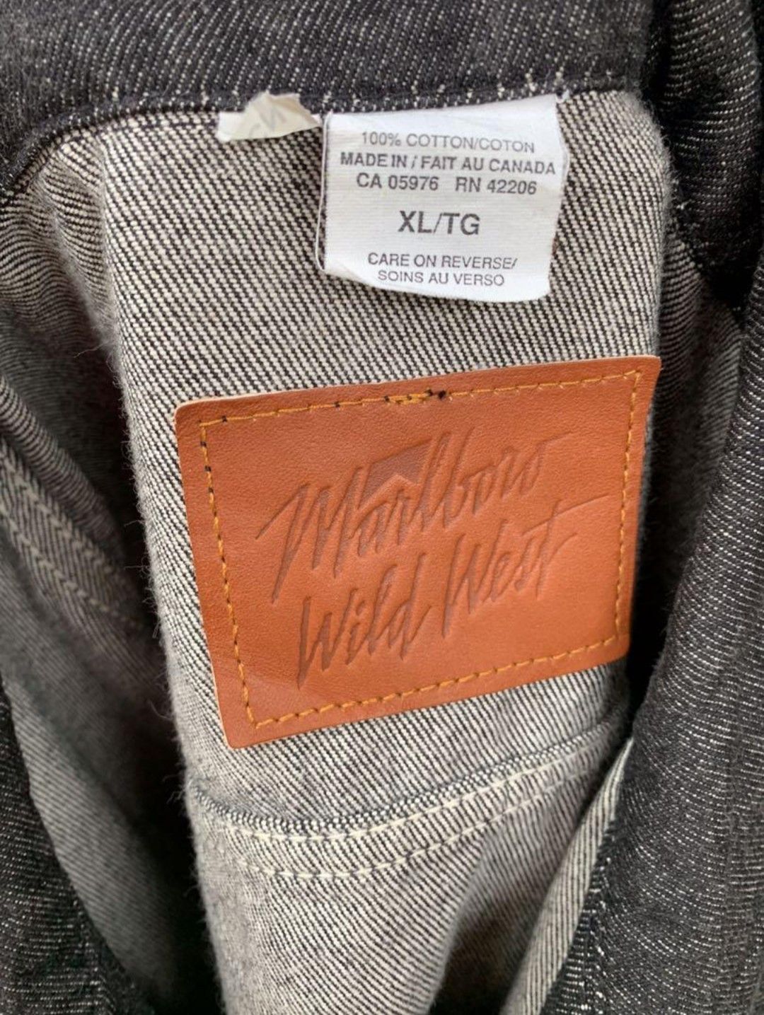 Marlboro Vintage Marlboro Wild West Trucker Jacket Size US XL / EU 56 / 4 - 3 Thumbnail
