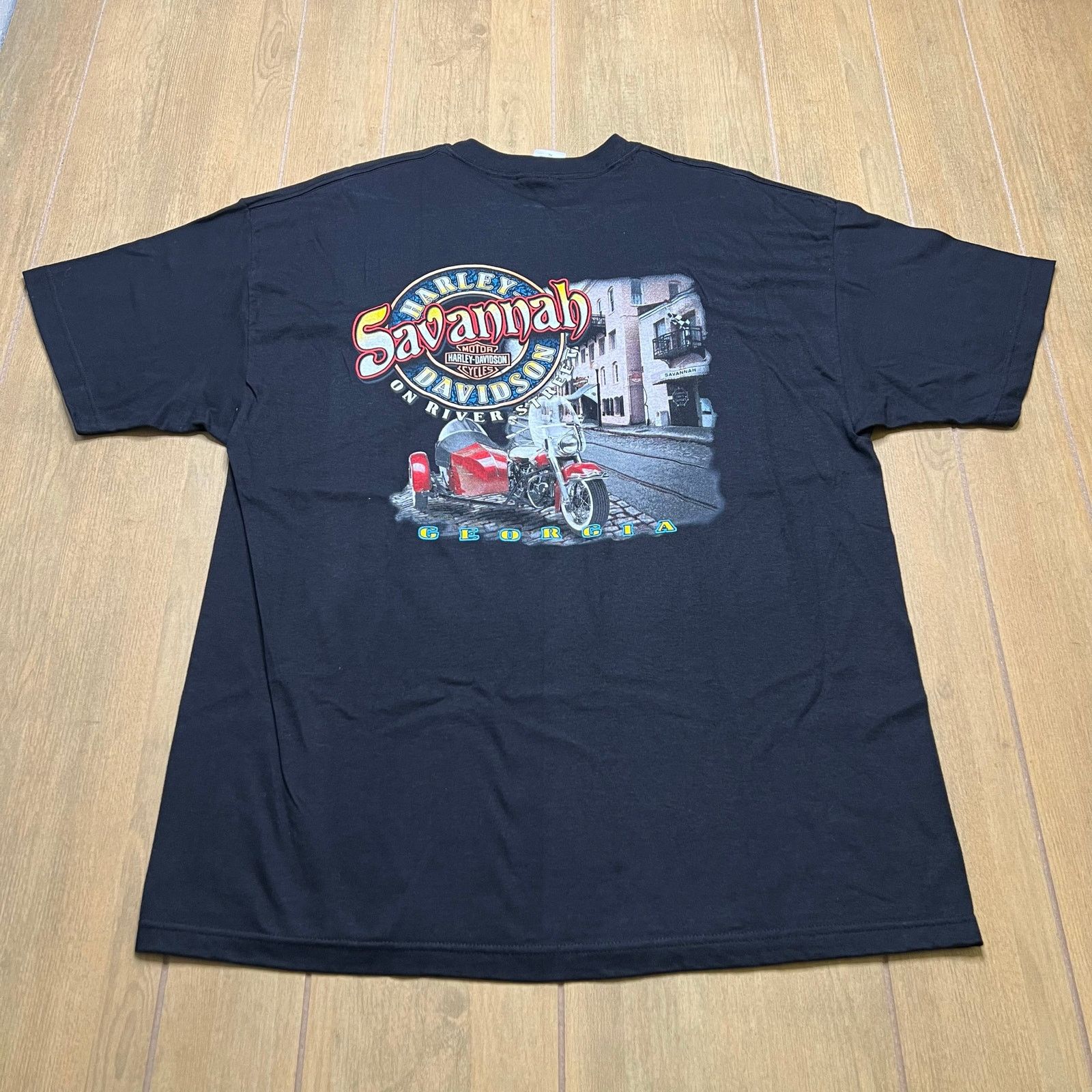 Harley Davidson Vintage Harley Davidson Fat Boy Savannah Georgia T-Shirt XL Size US XL / EU 56 / 4 - 7 Thumbnail